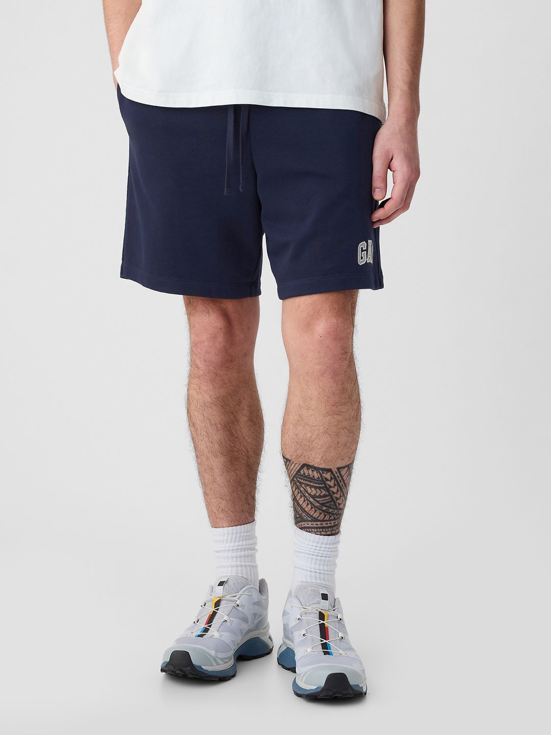 GAP Men Applique Detail Shorts-image-9