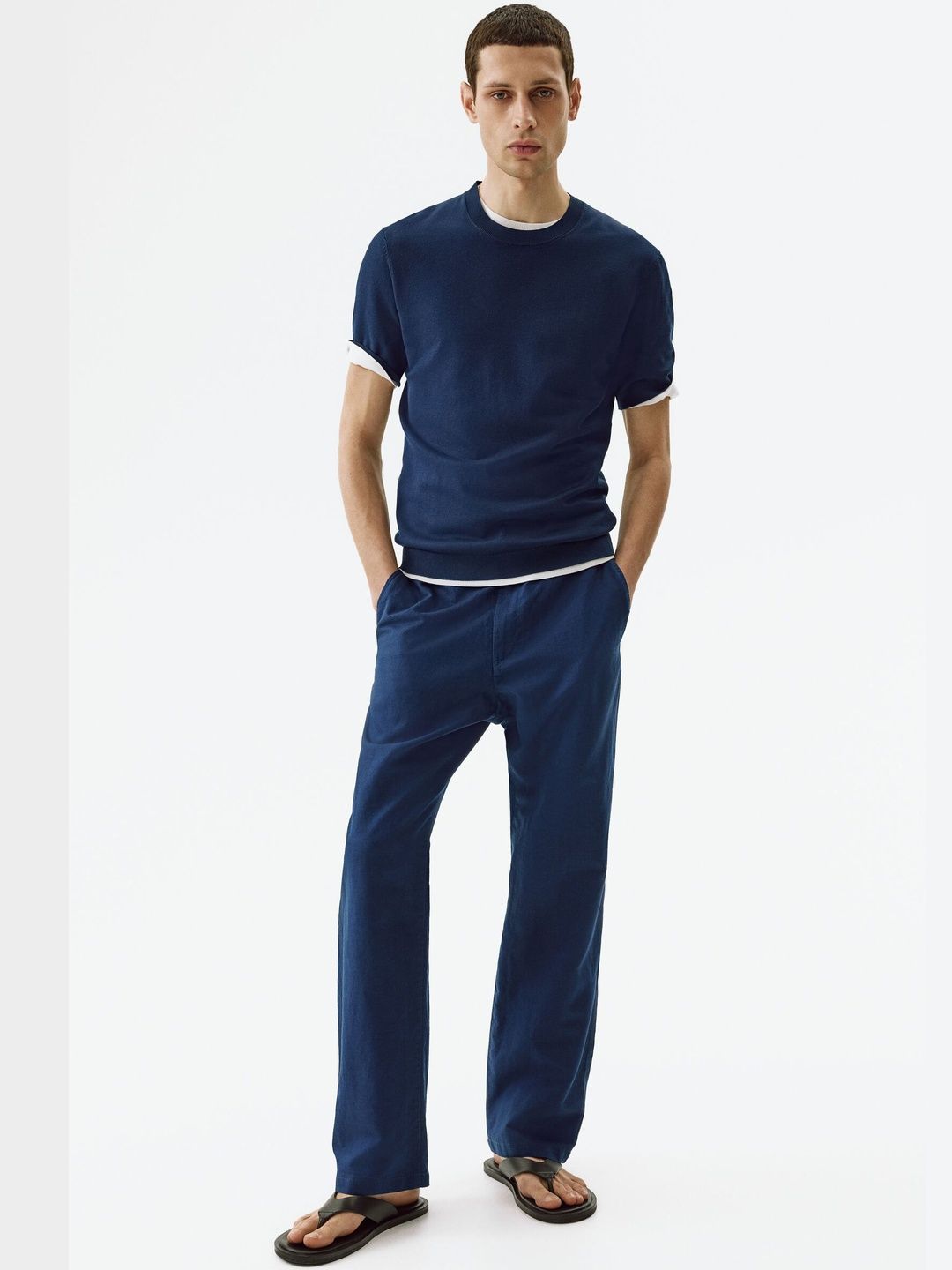 H&M Linen-blend Trousers-picture-51