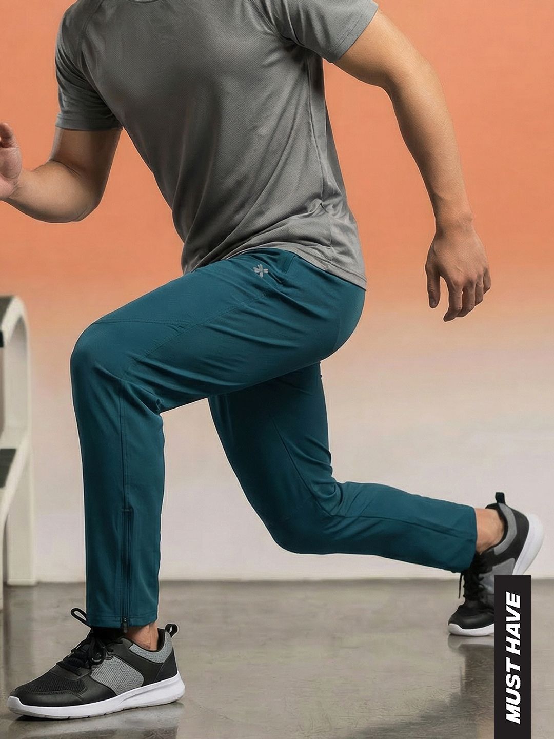 HRX by Hrithik Roshan Men Rapid-Dry Training Track Pants-picture-11