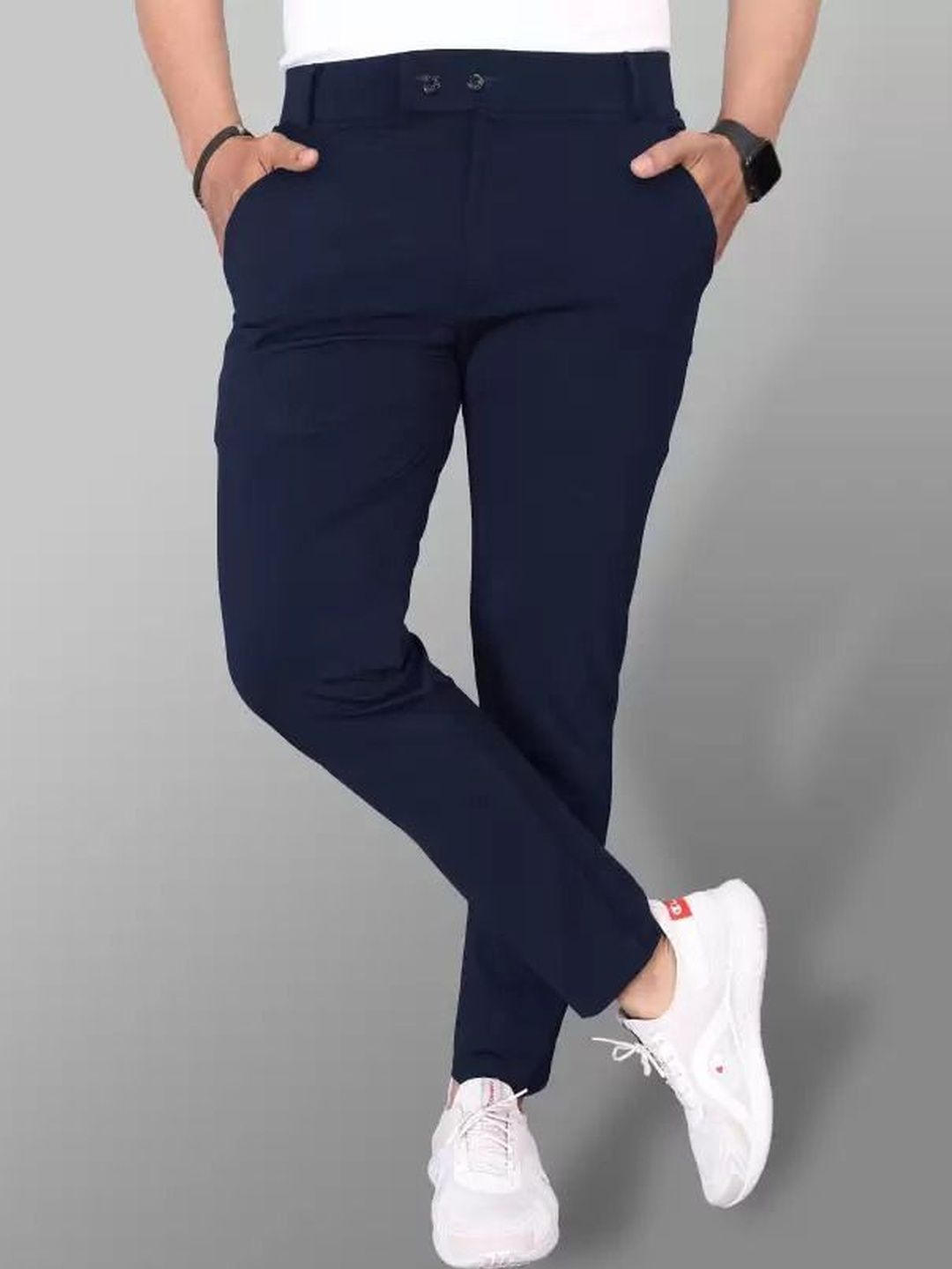 MODALEN Men Relaxed Trousers-image-20