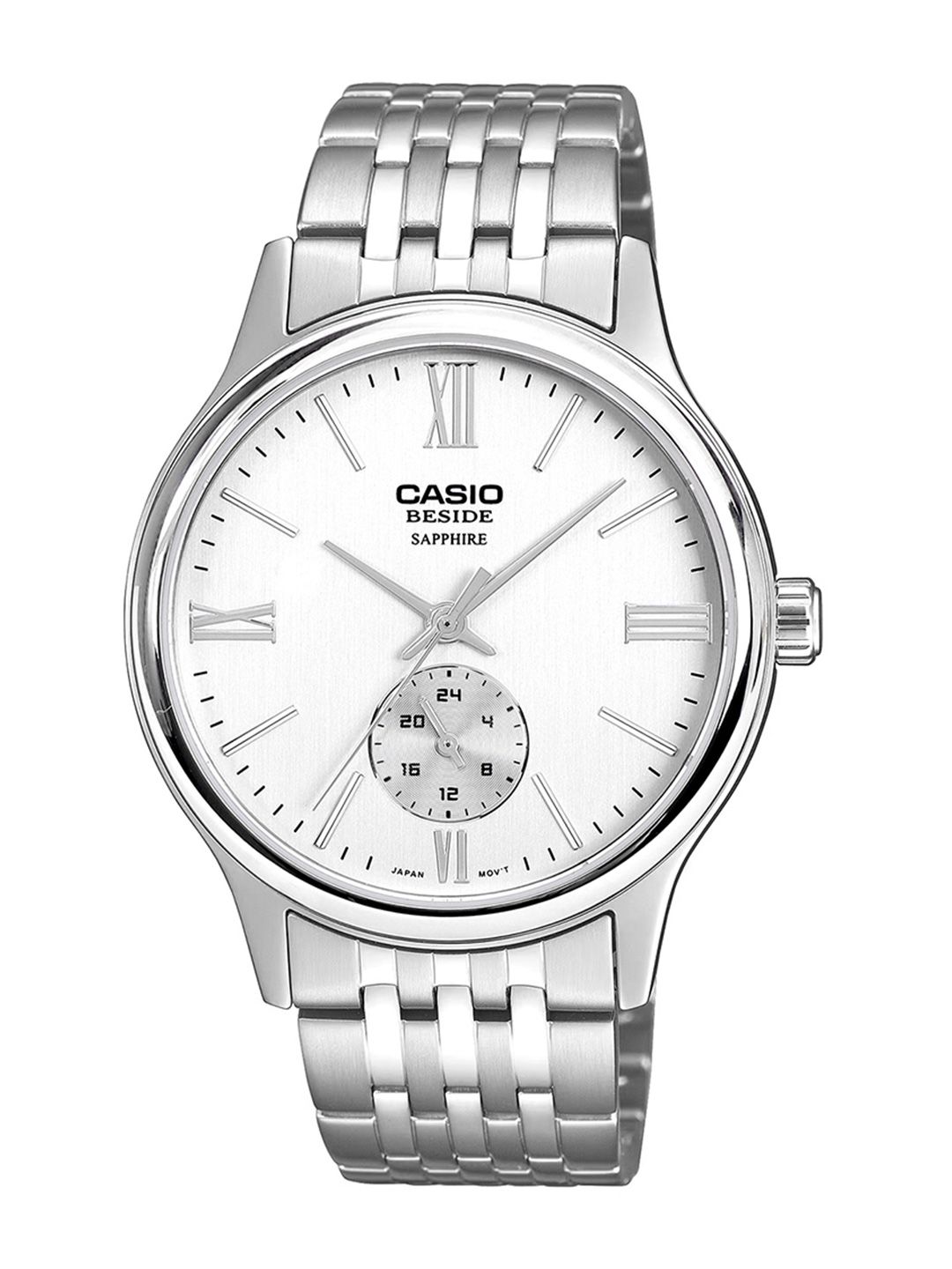 CASIO Men Dial & Stainless Steel Bracelet Style Straps Analogue Watch A2536-picture-17