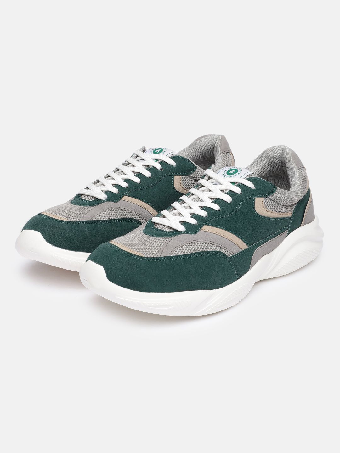 glitchez Men Colourblocked Sneakers-picture-14