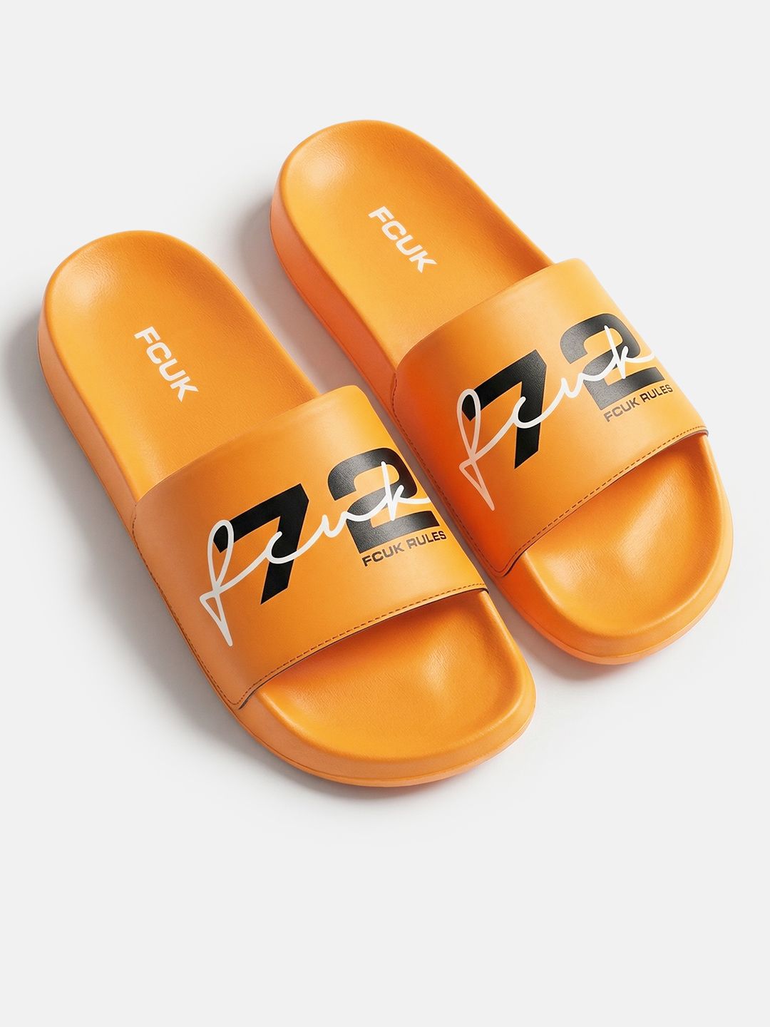 FCUK Men Printed Sliders-image-24