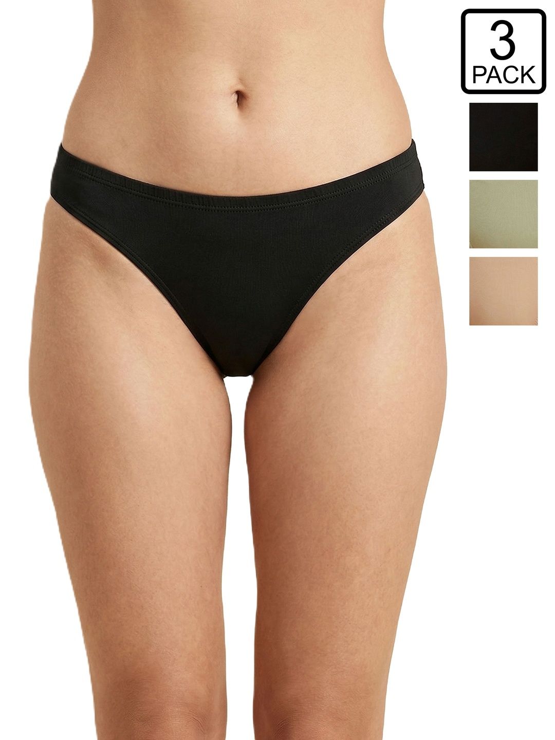 SELFCARE Women Pack of 3 Seamless Bikini-picture-14