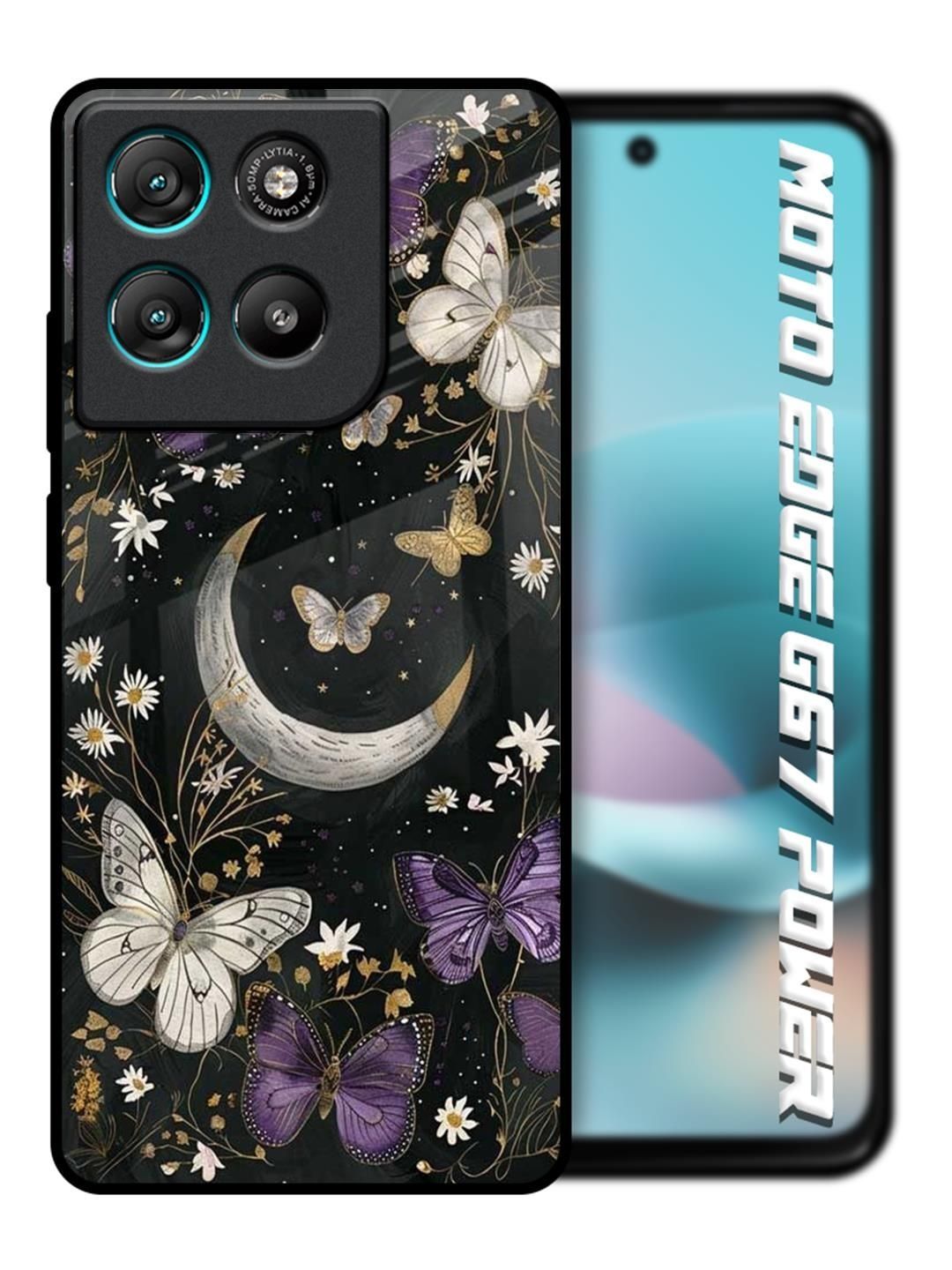 QRIOH Quirky Printed Motorola Edge G67 Power Back Case Mobile Accessories-picture-45