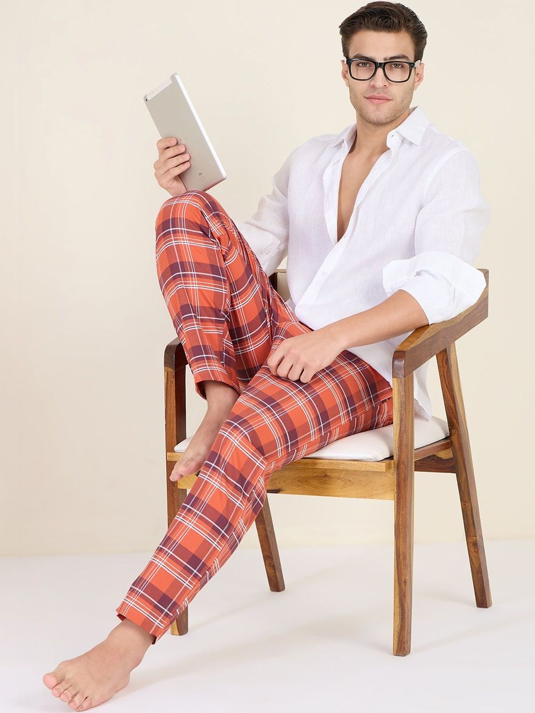 ETC Men's Checks Lounge Pant-picture-15