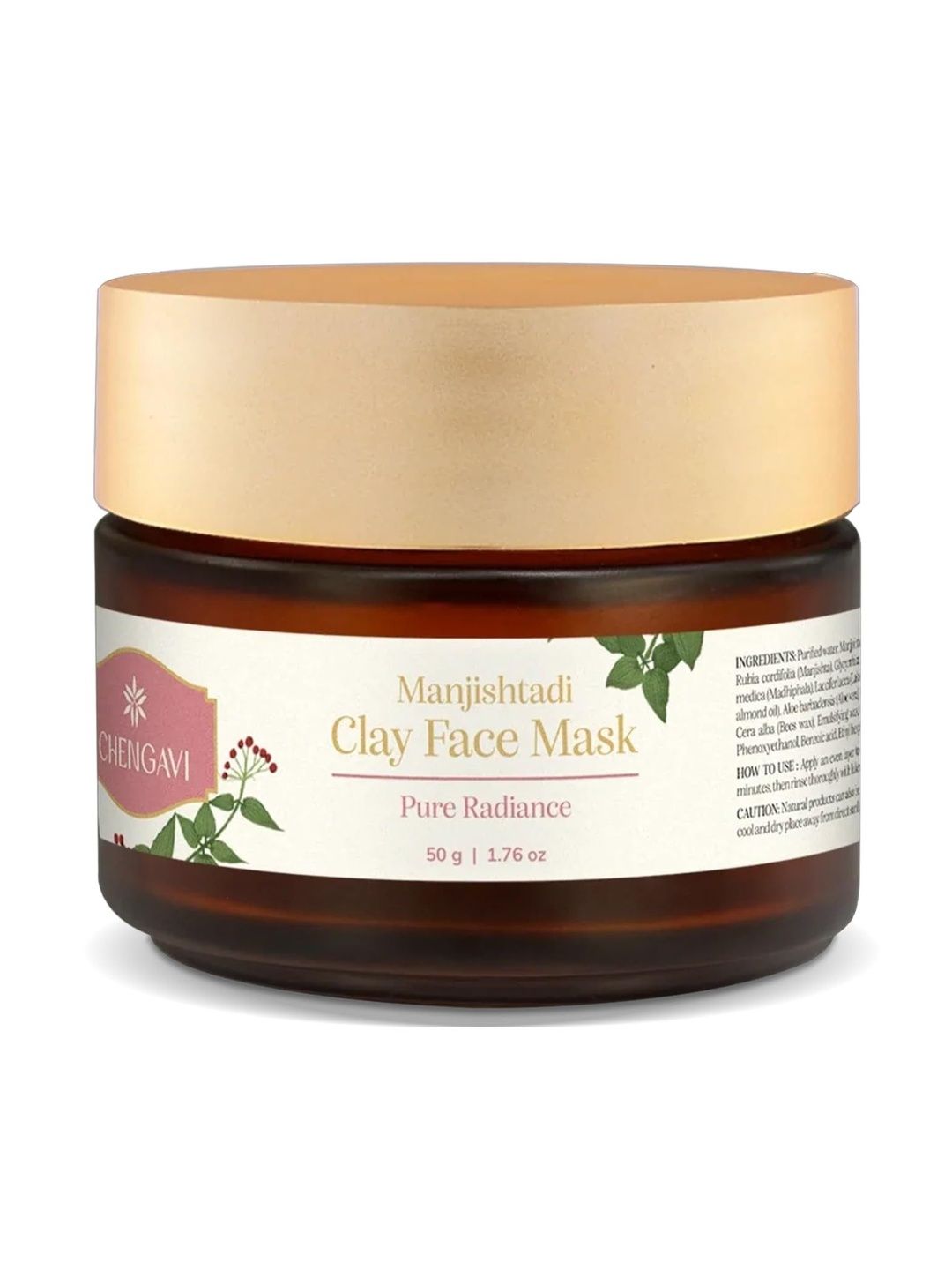 CHENGAVI Manjishtadi Clay Face Mask - 50g-image-10