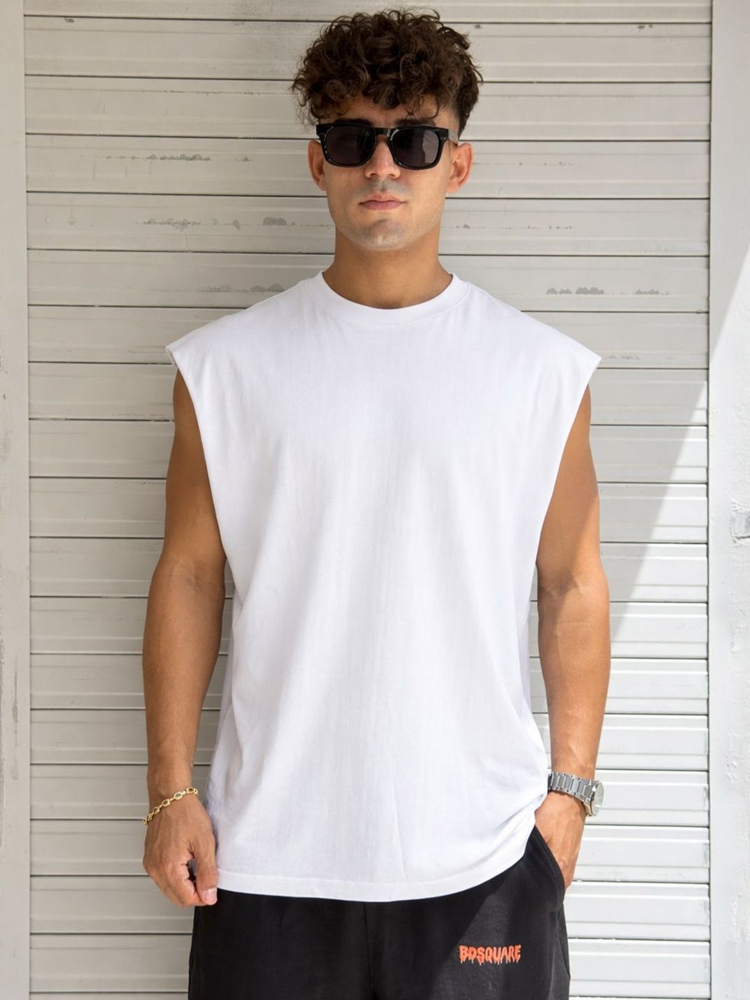 BDSQUARE Cotton Gym Vest-picture-55