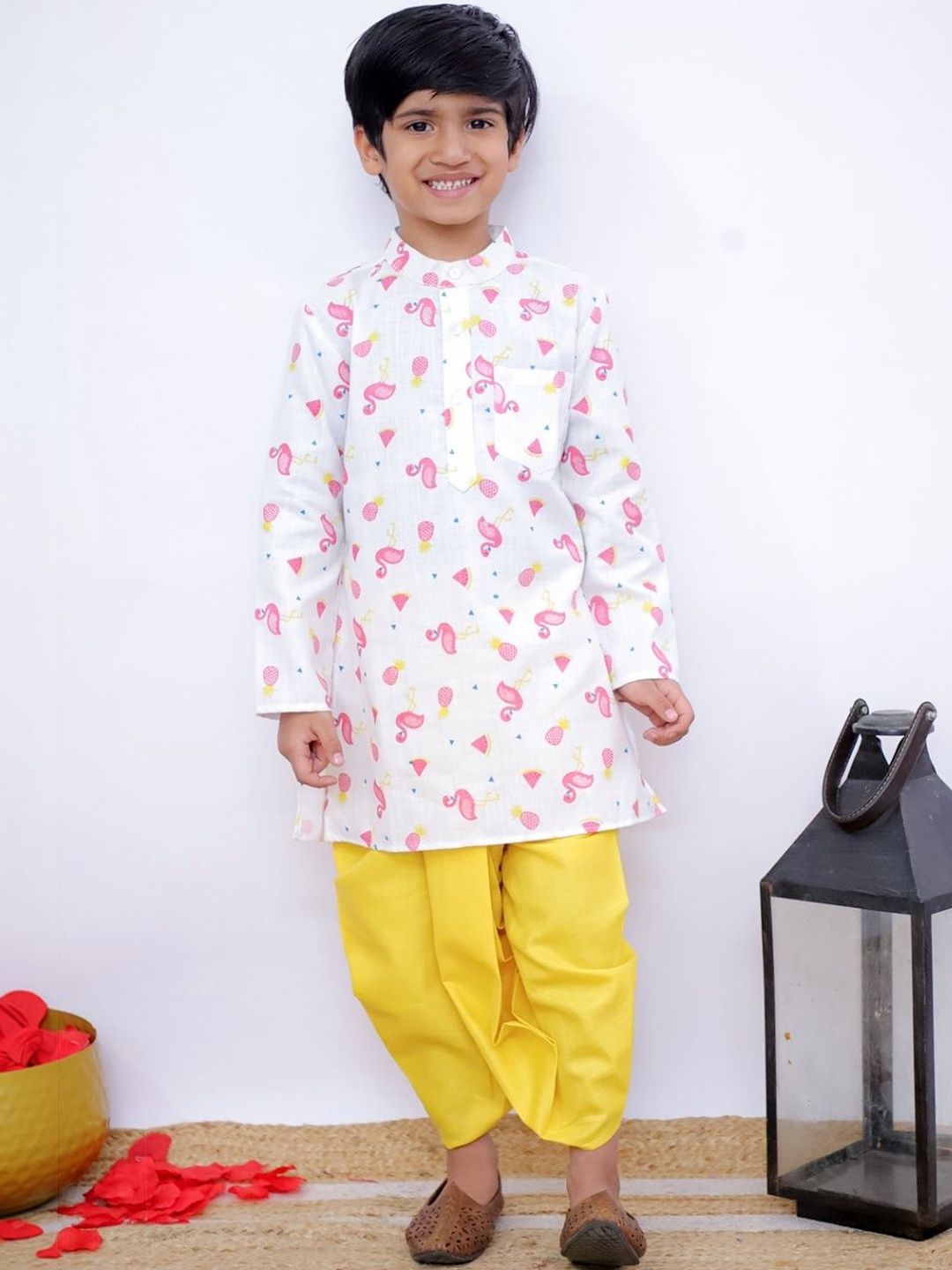 Twisha Boys Printed Dhoti Pants-picture-16