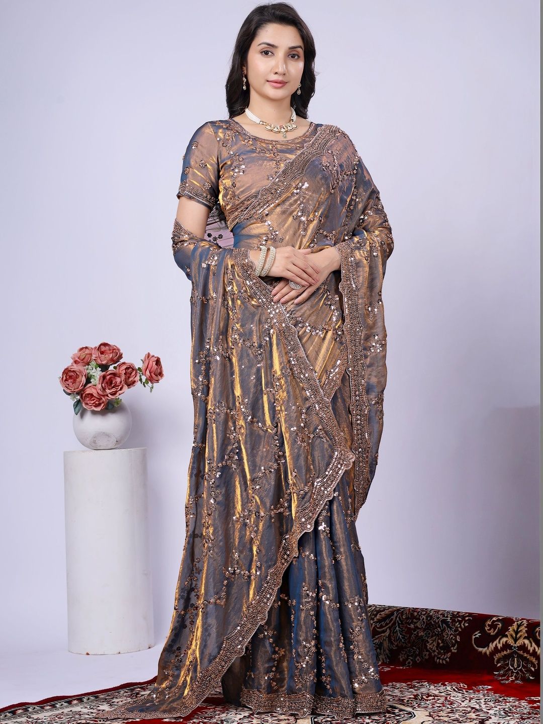 KANYAARI Satin Saree-image-15