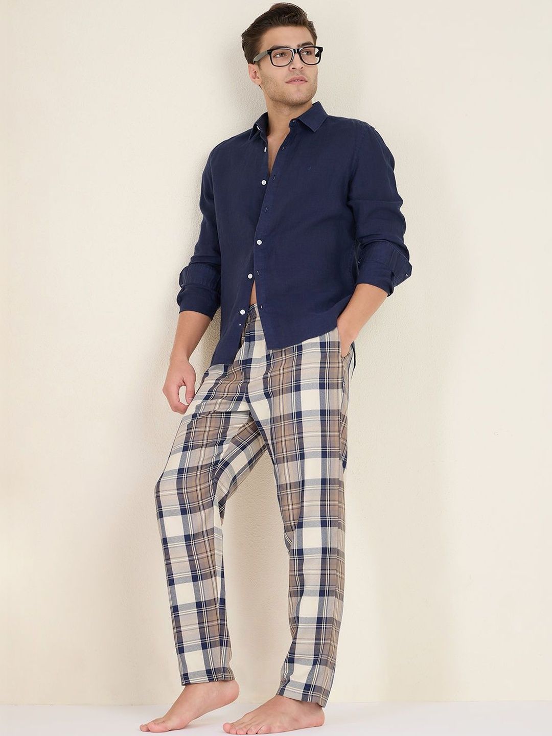 ETC Men's Checks Lounge Pant-picture-33