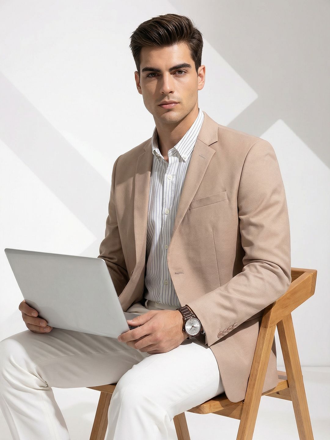 INVICTUS Single-Breasted Formal Blazer-picture-56