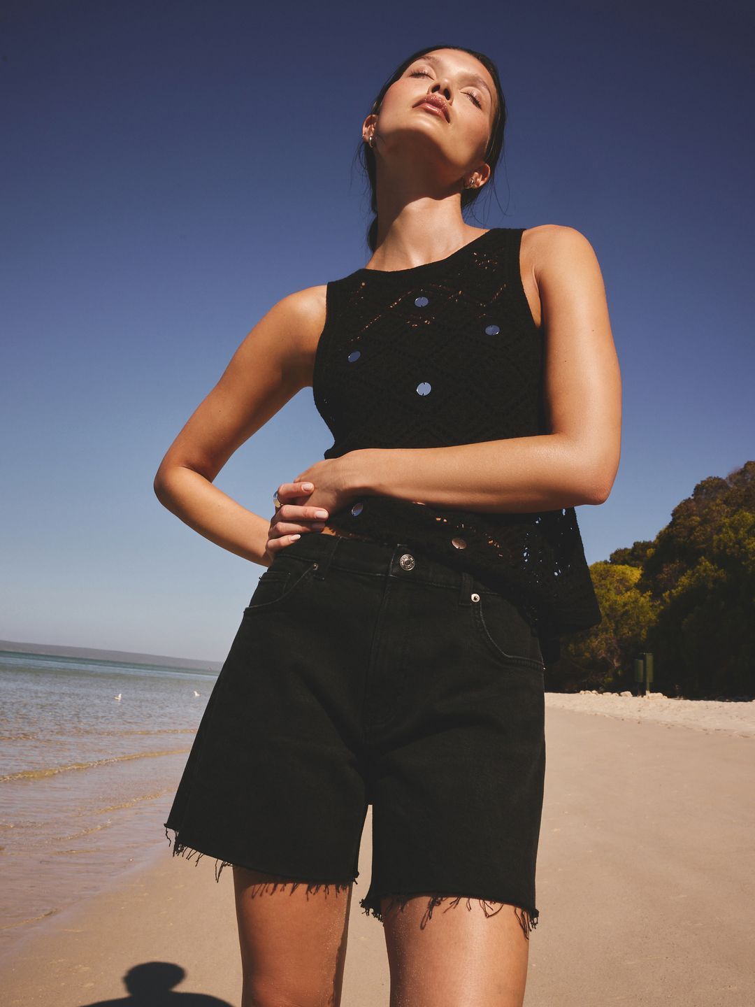 NEXT Women Denim Shorts-picture-13