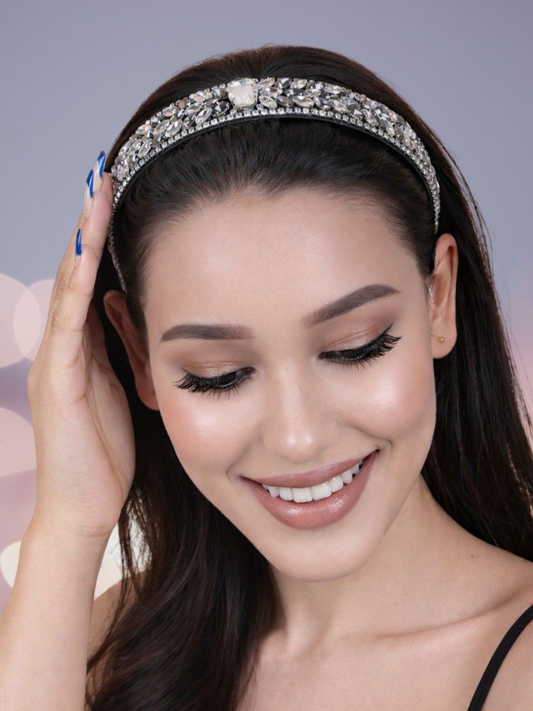 OOMPH Women Embellished Hairband-image-46