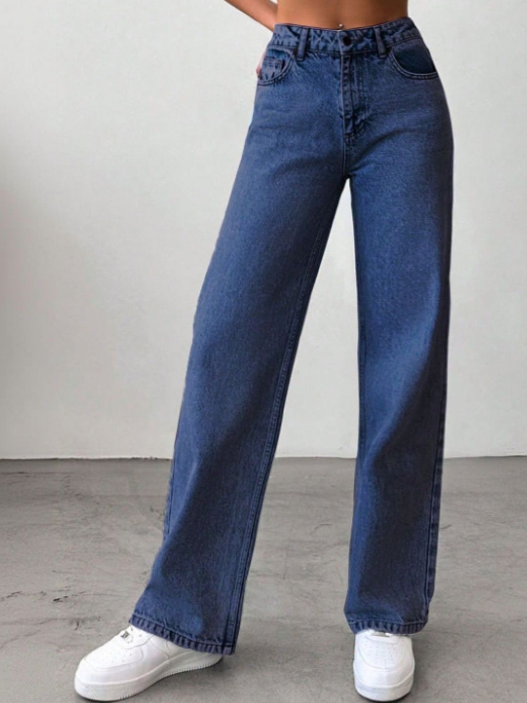 COMFITS Women Classic Regular Fit Mid-Rise Stretchable Jeans-image-6