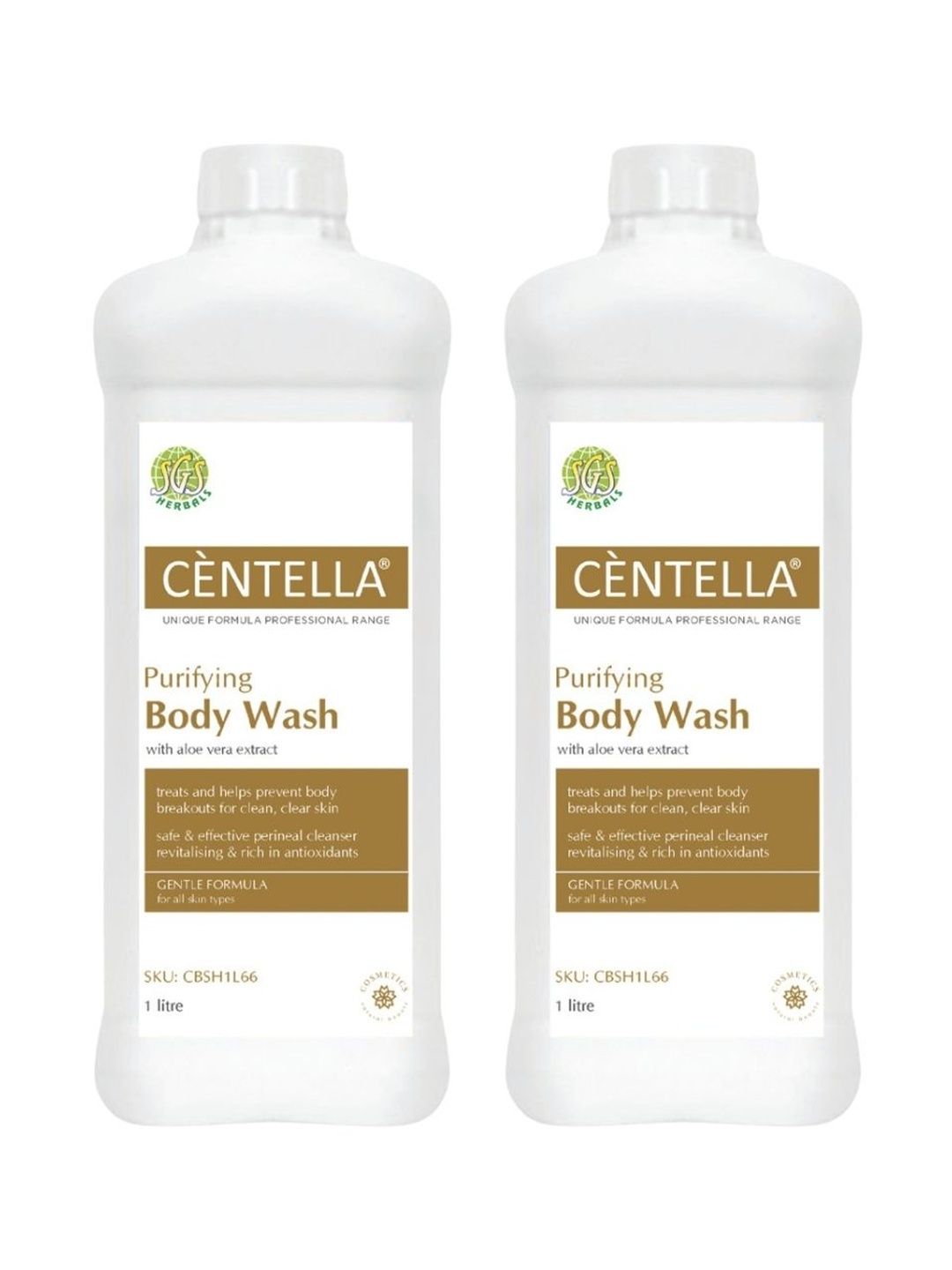 CENTELLA Set Of 2 Purifying Body Wash With Aloe Vera Extract - 1 L Each-picture-10