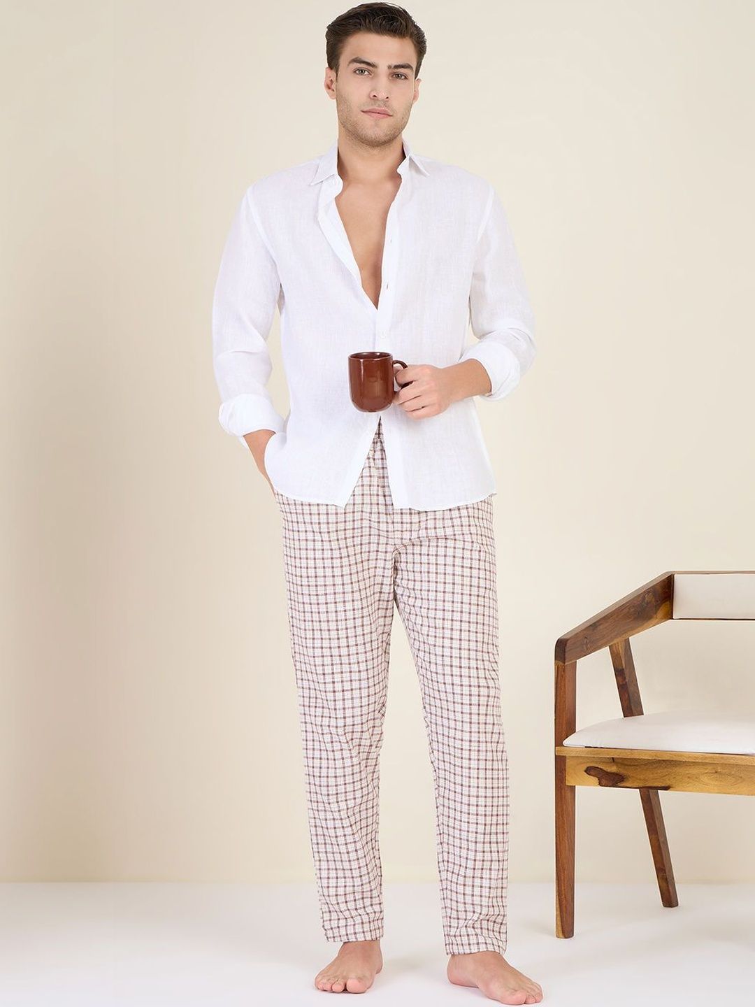 ETC Men's Checks Lounge Pant-picture-57
