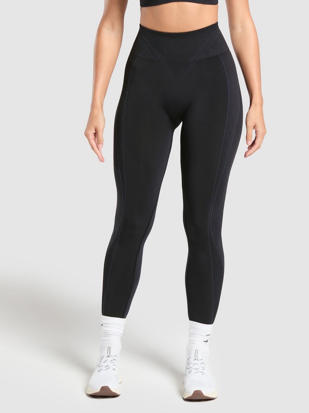 Gymshark Women Black Ankle Length Tights-picture-16