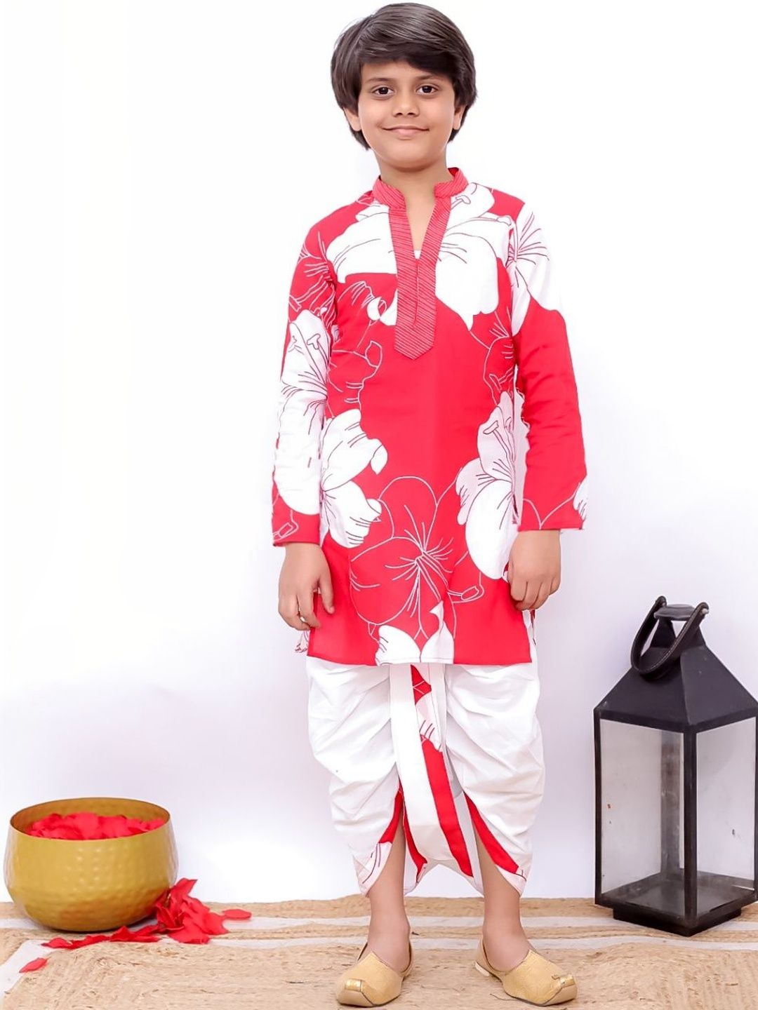 Twisha Boys Printed Dhoti Pants-image-26