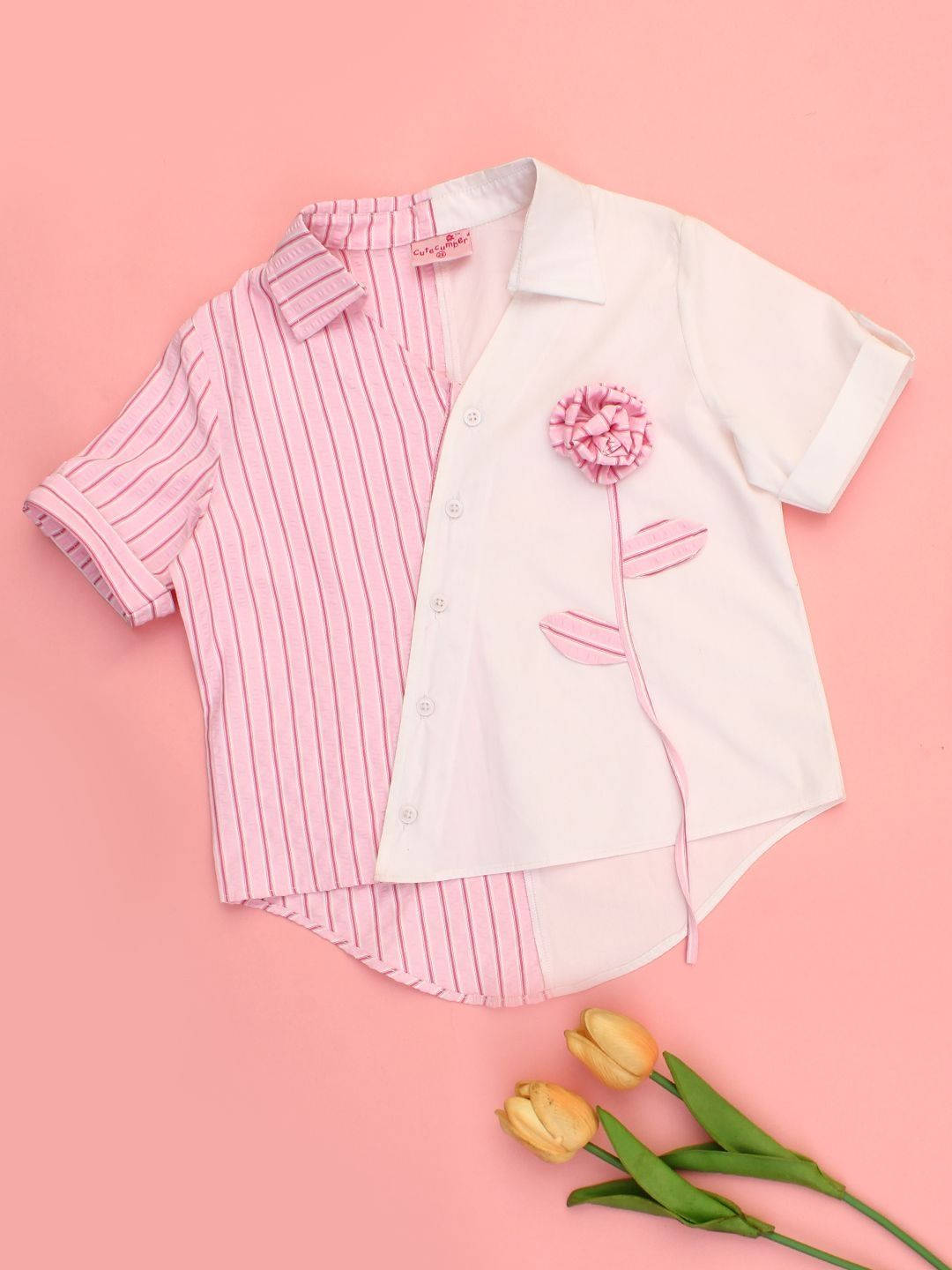 CUTECUMBER Girls Cotton Tops-picture-56