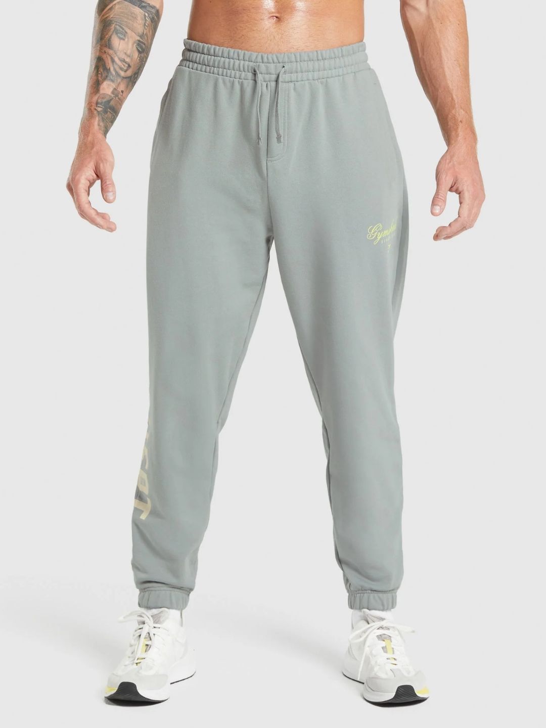 Gymshark Men Relaxed Fit Graphic Print Training Joggers-image-48