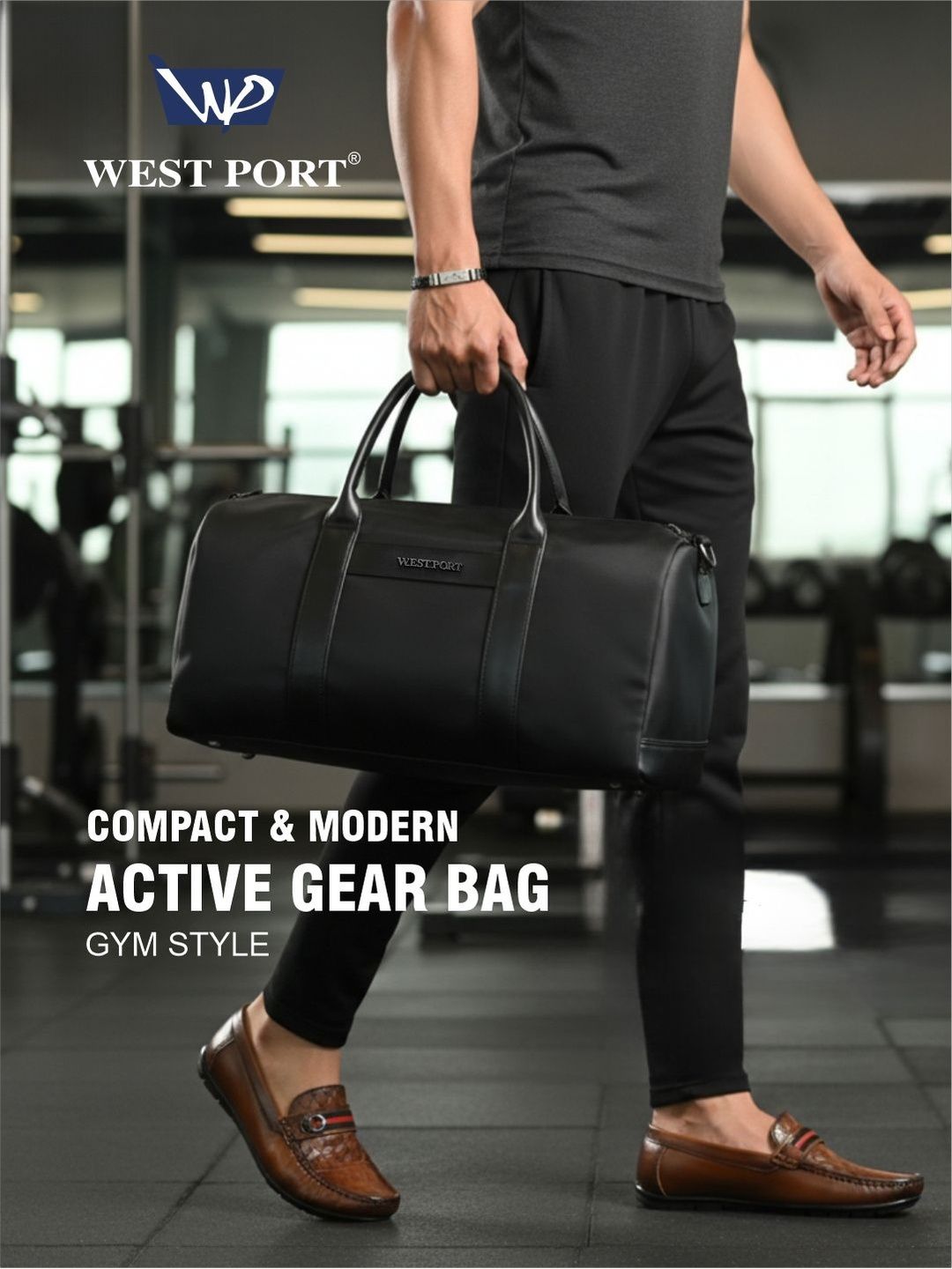 West Port Medium Sports or Gym Duffel Bag-picture-39