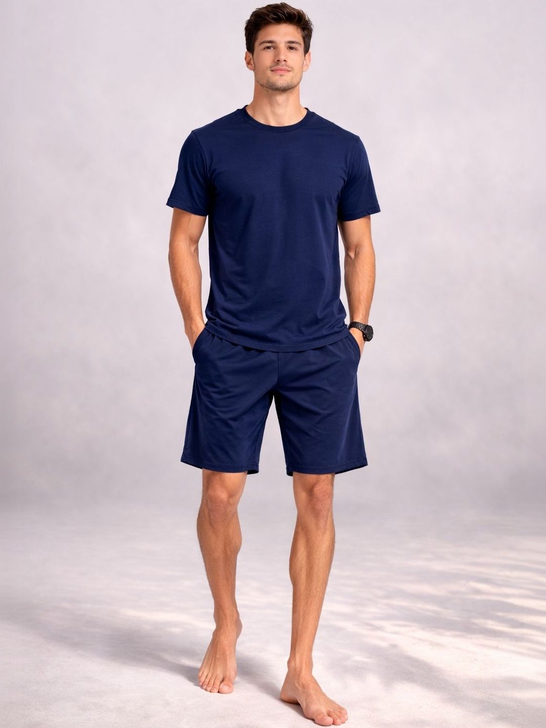 Raxedo Round Neck Short Sleeves Swim Set-image-7