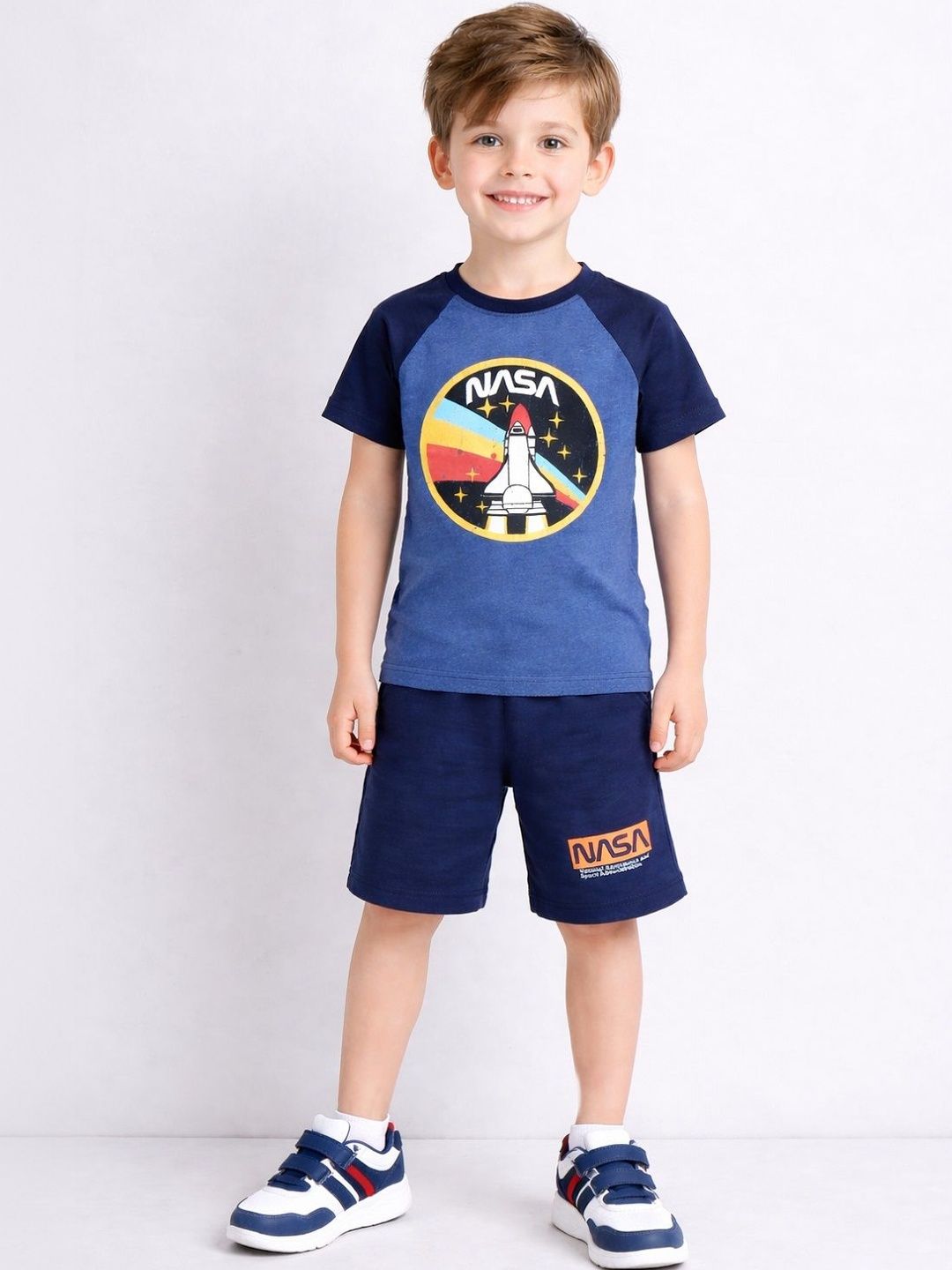 YK Boys Printed Night suit-picture-33