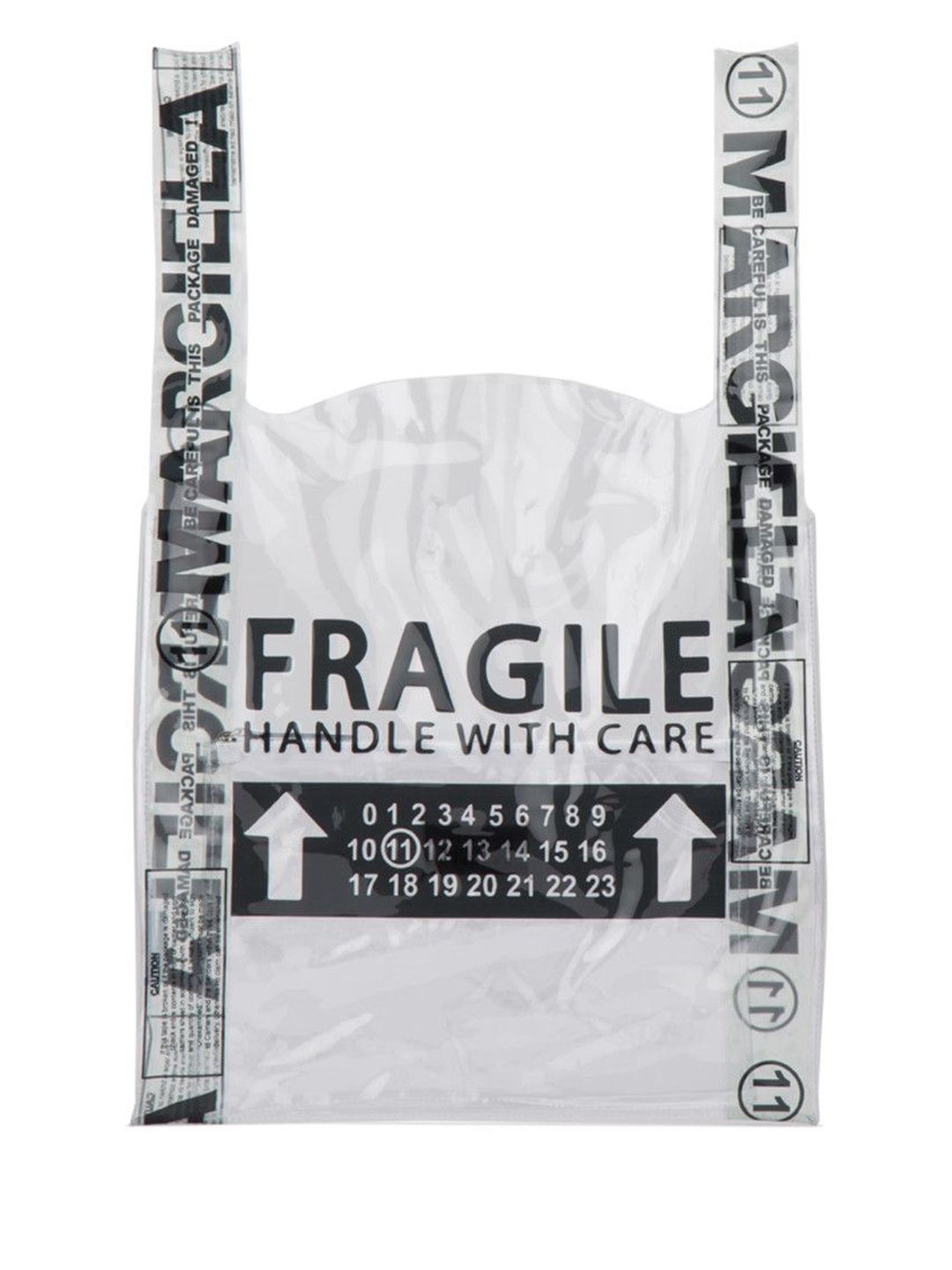 Maison Margiela Black/White Fragile Tote Bag-picture-32