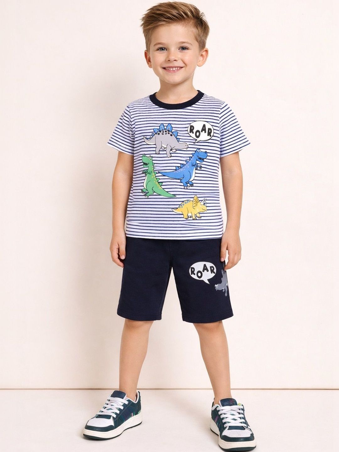 YK Boys Printed Night suit-picture-55