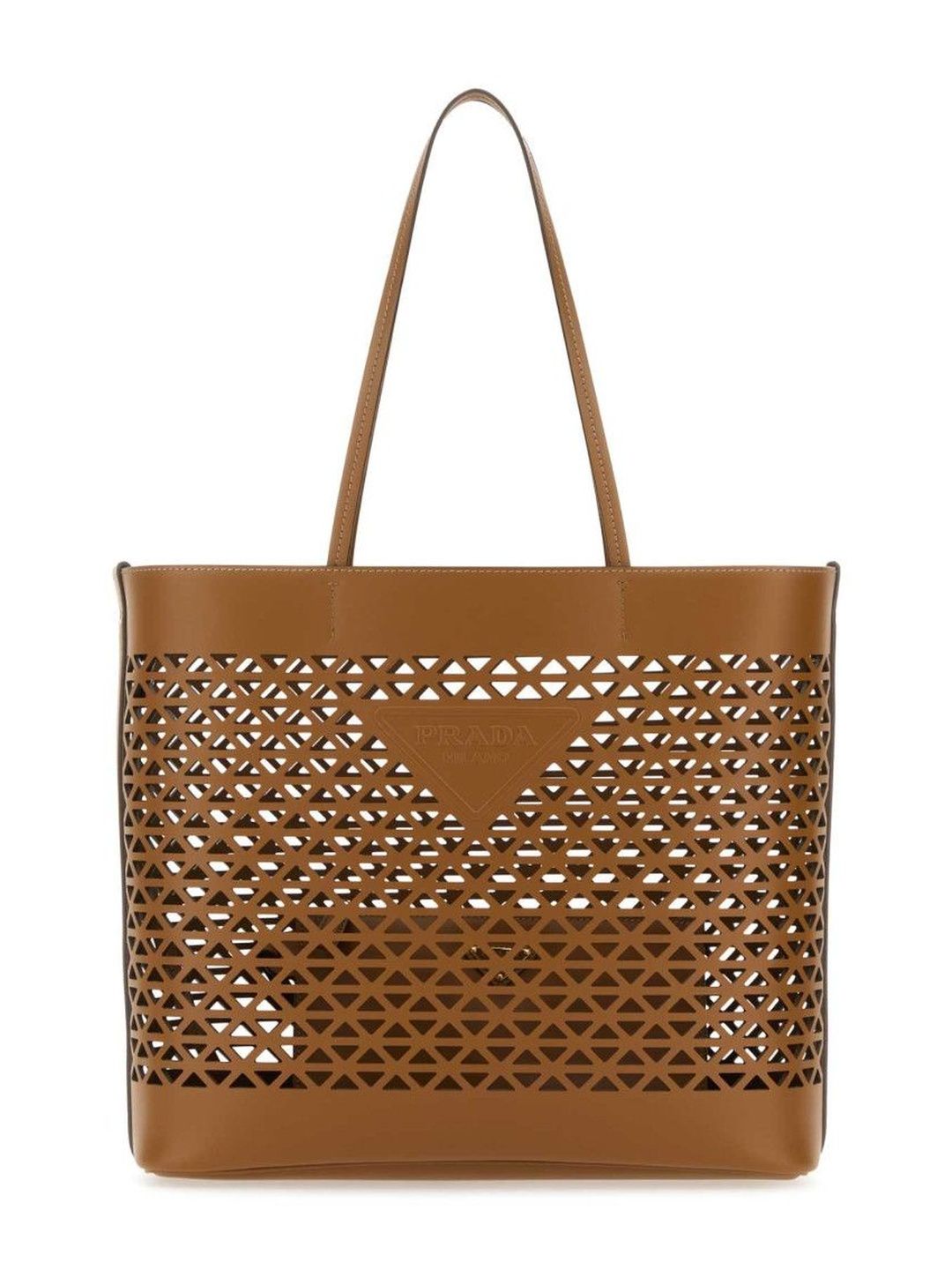 Prada Brown Leather Tote Bag-picture-36