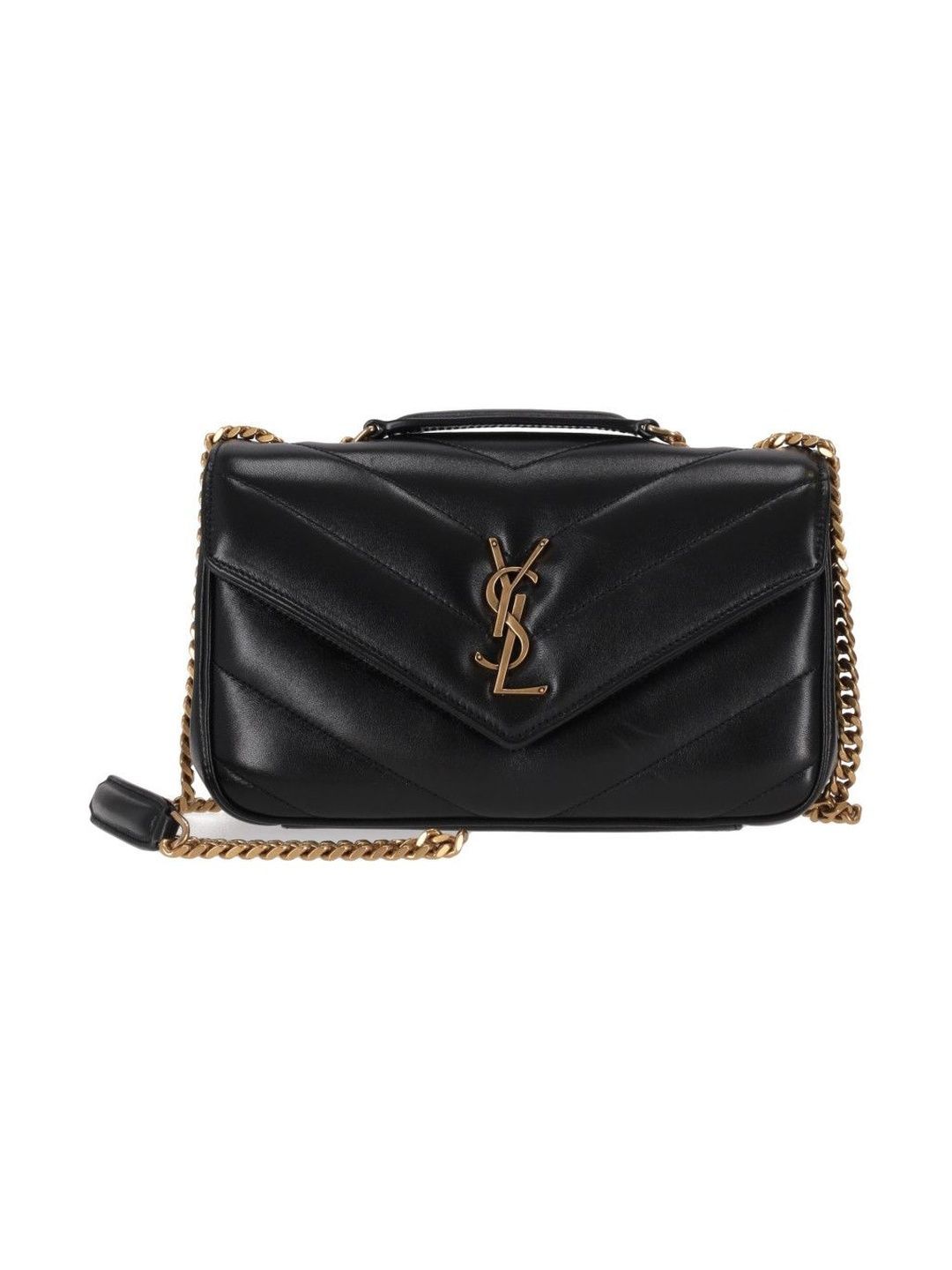 Saint Laurent Black Loulou Small Shoulder Bag-picture-45