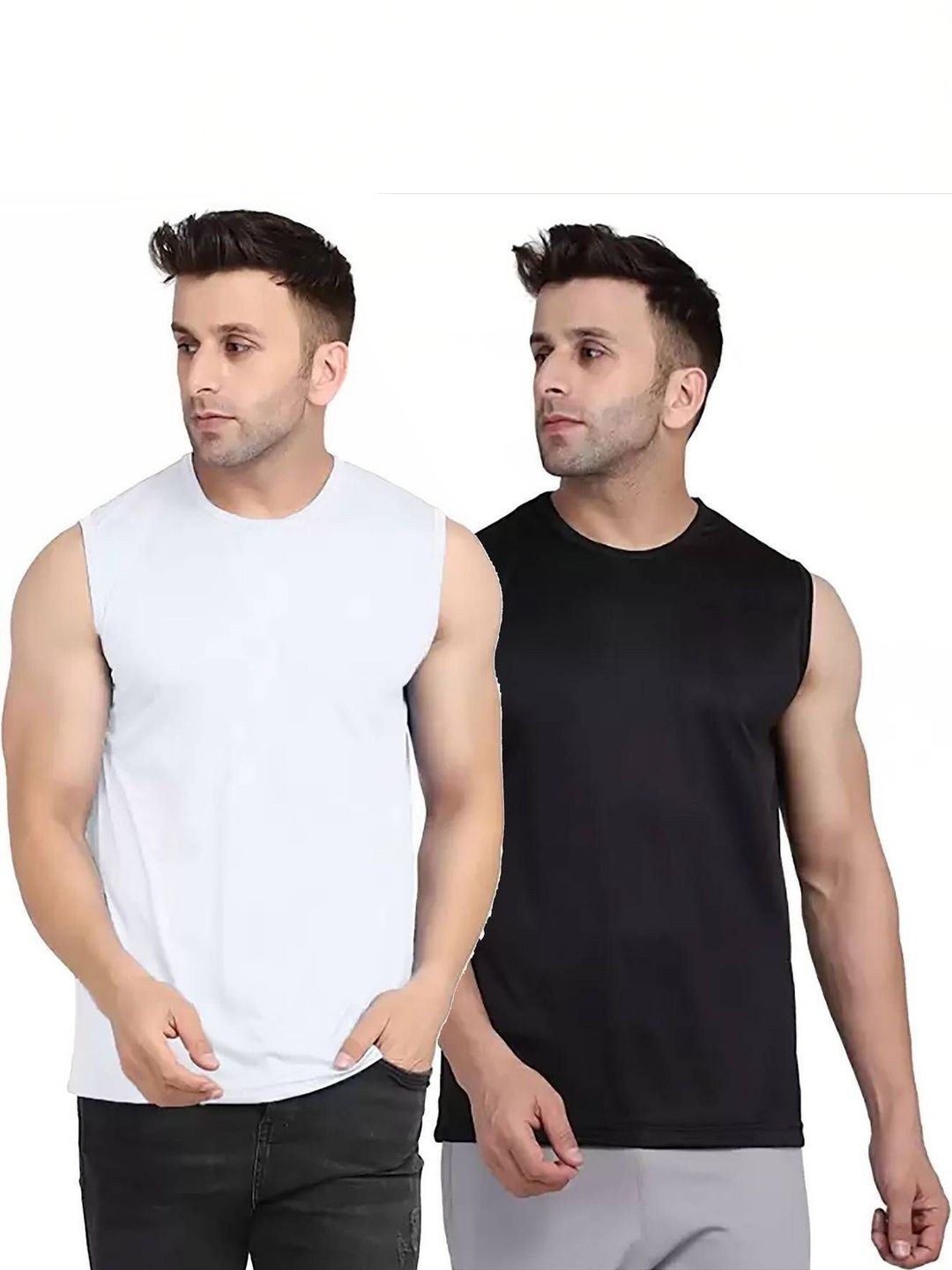 KASHMIRI QUEEN Pack of 2 Gym Vest-picture-24