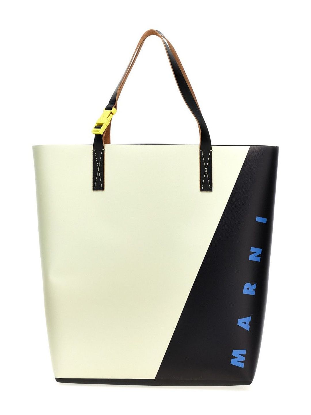 Marni Blackwhite Logo-Print Tote Bag-picture-31