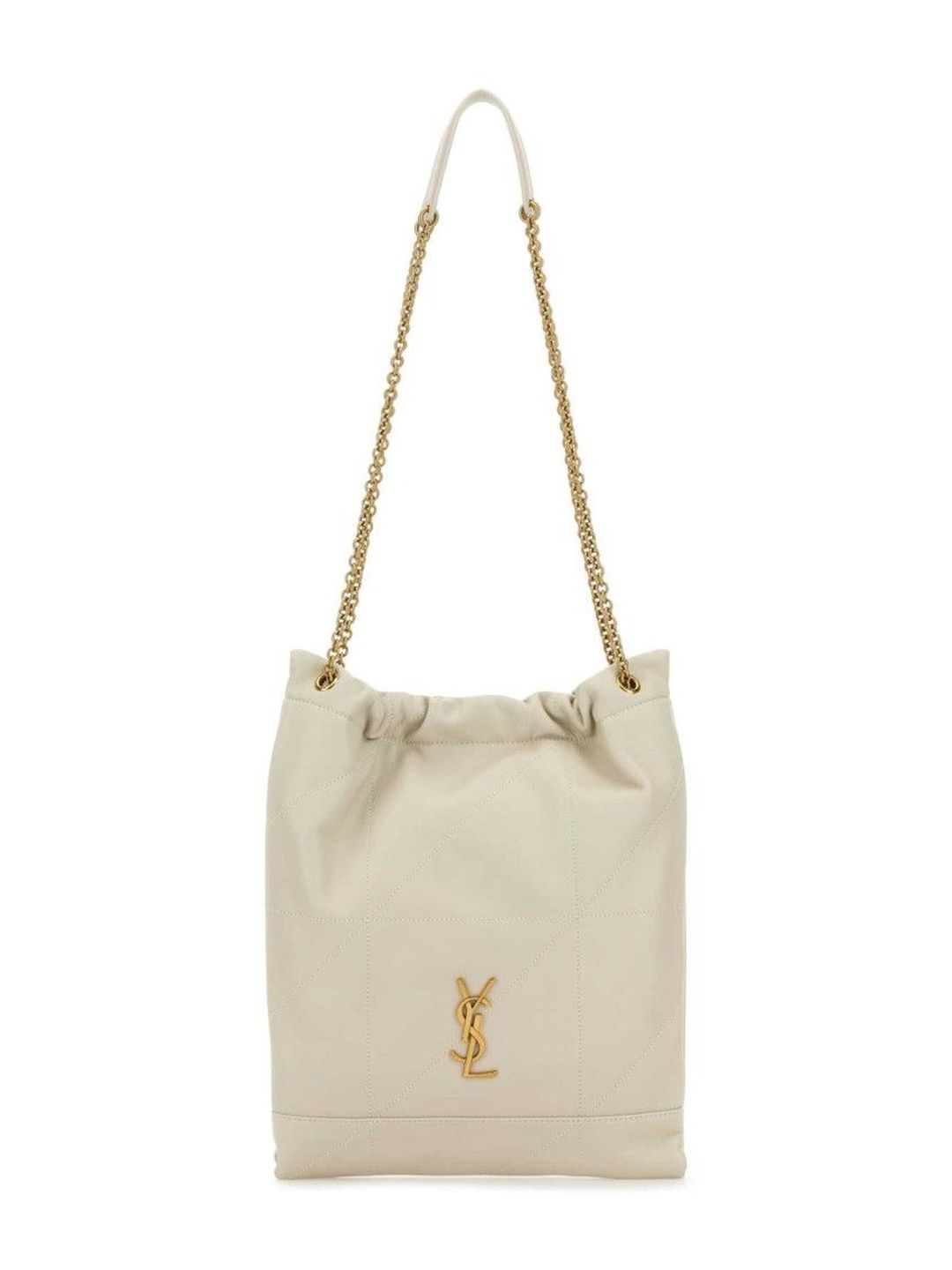 Saint Laurent White jamie Bucket Bag-picture-14