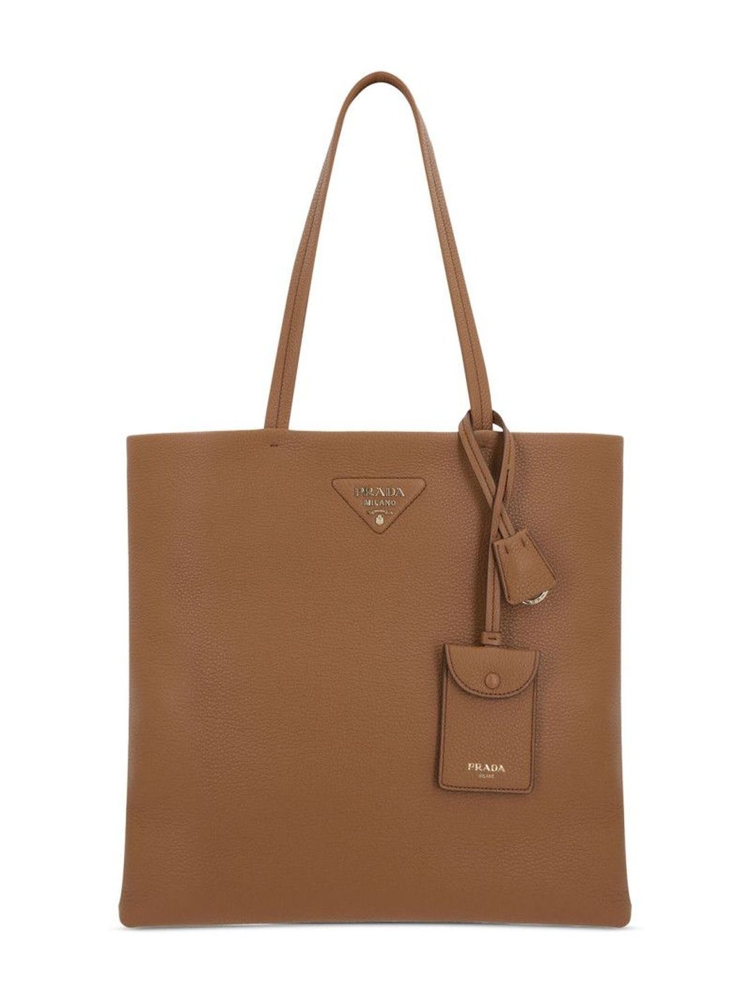 Prada Brown Logo Tote-image-27