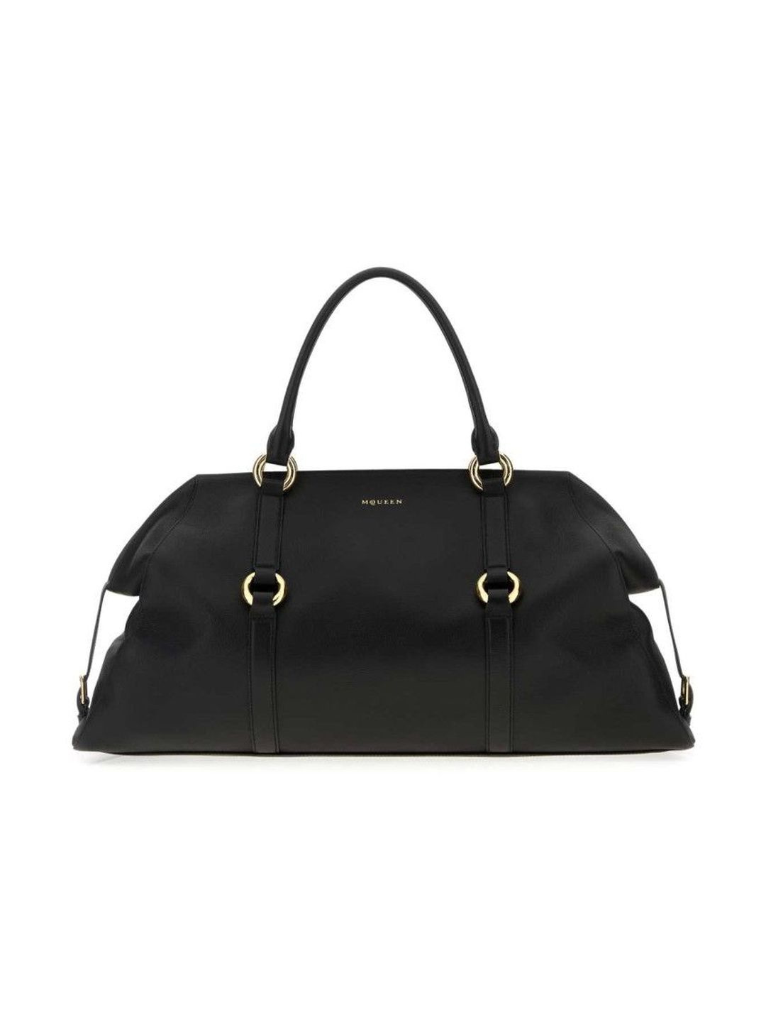 Alexander McQueen Black Farringdon Maxi Handbag-image-40
