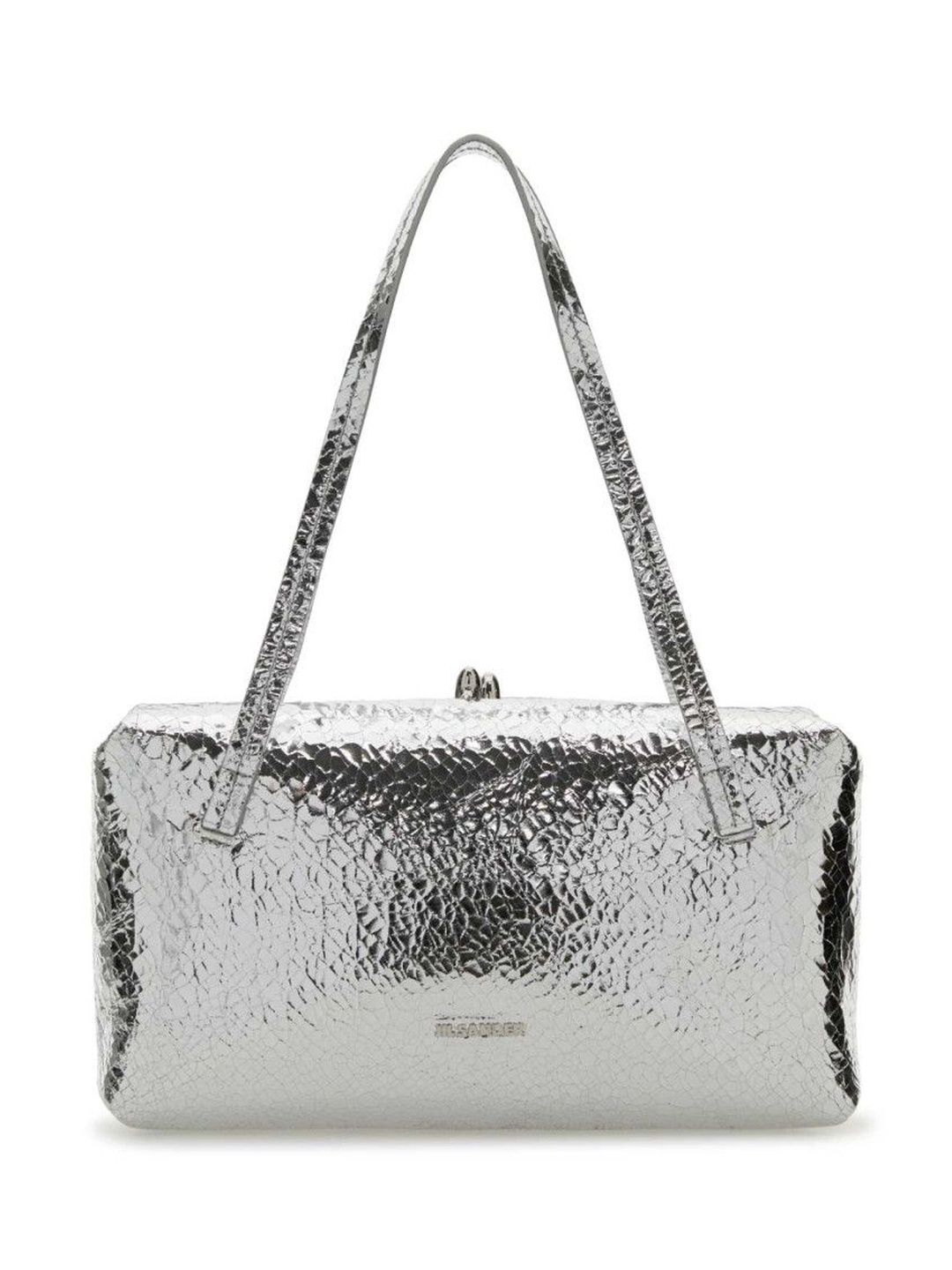 Jil Sander Silver Goji Pillow shoulder bag-picture-18