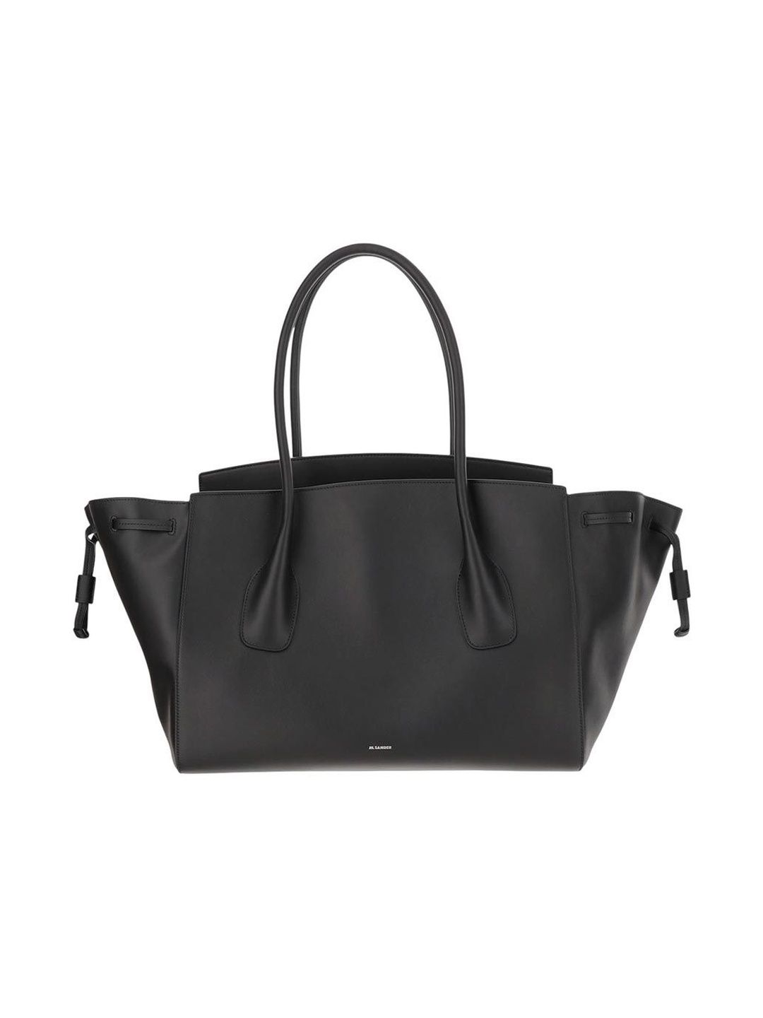 Jil Sander Black Logo Tote-image-15