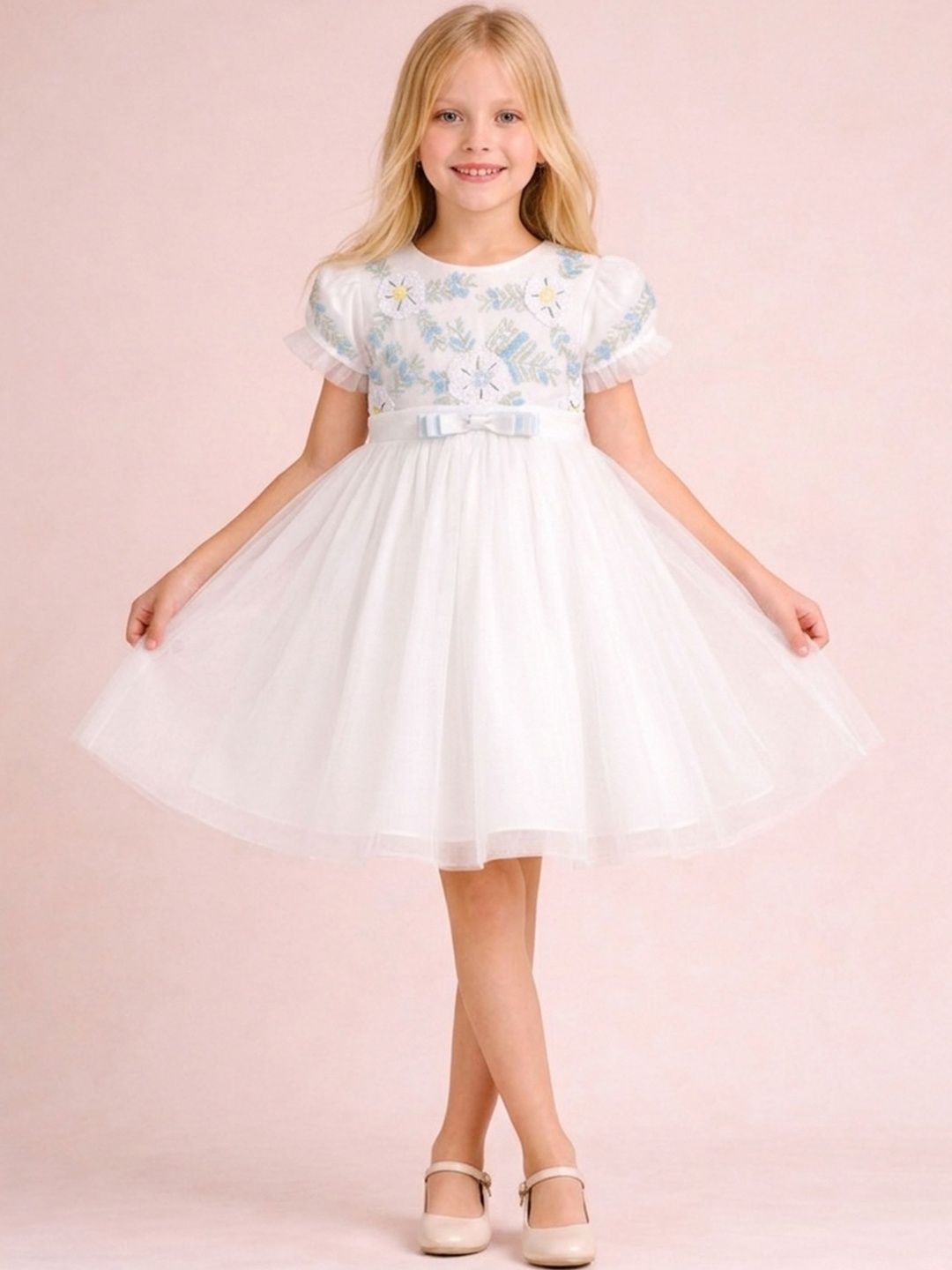 Cherry Crumble Fit & Flare Short Dress-picture-2