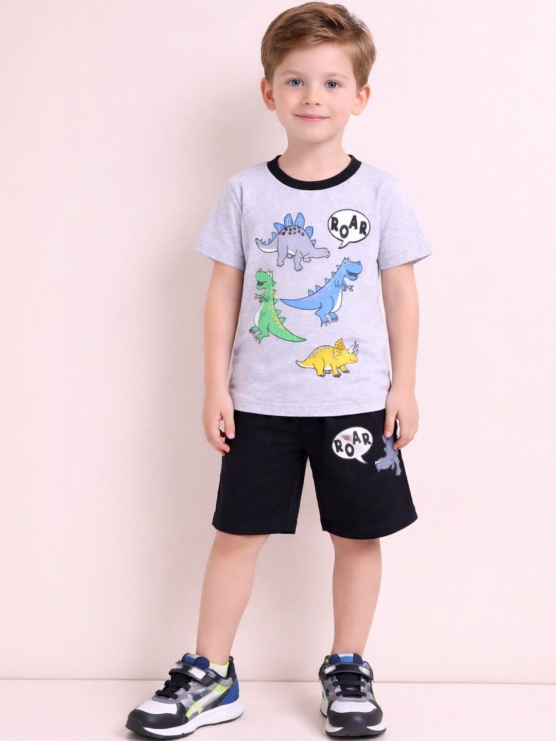 YK Boys Printed Night suit-picture-46