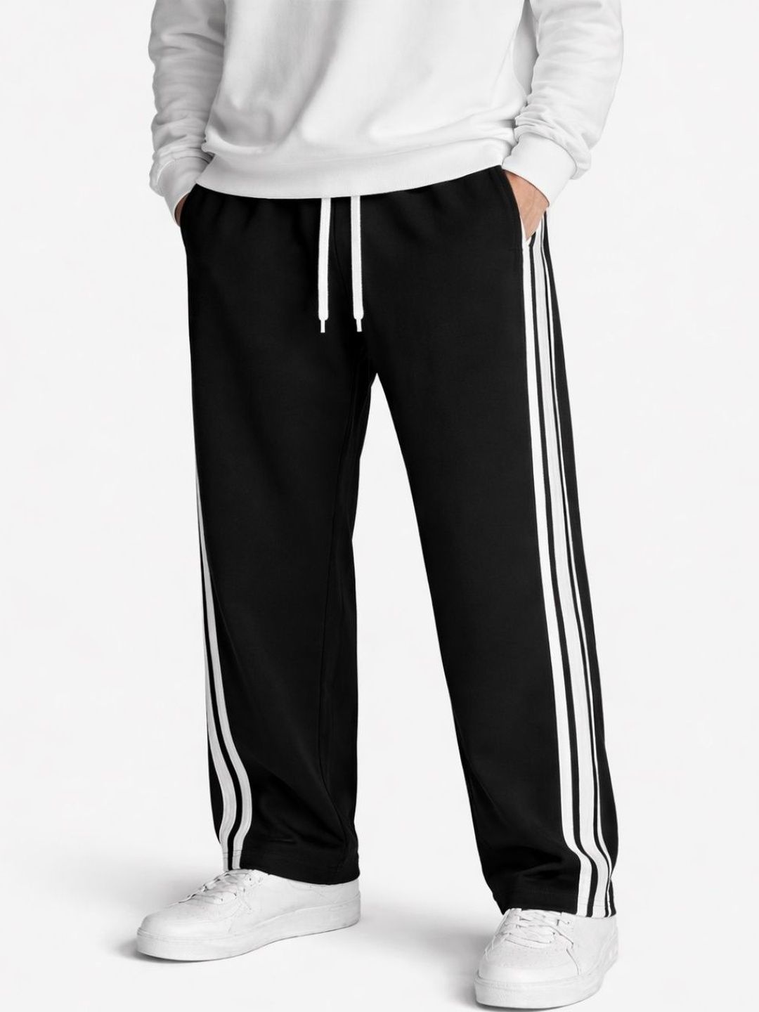 Metronaut Men Regular Fit Striped Joggers-picture-21