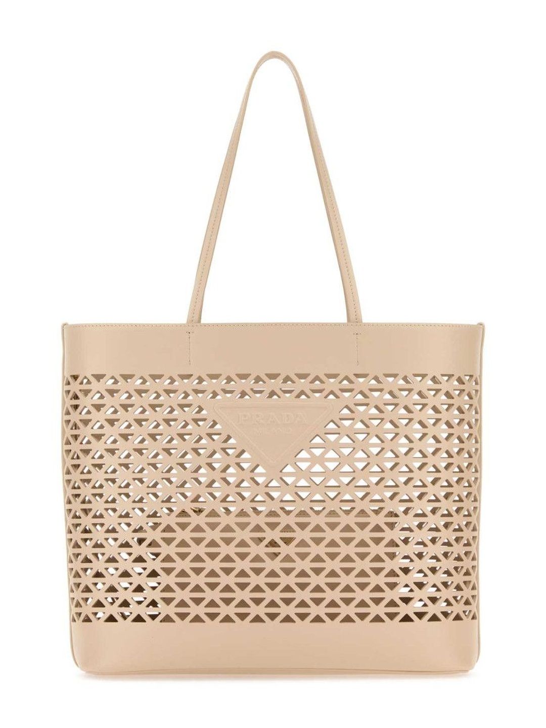 Prada Beige Leather Tote Bag-picture-34