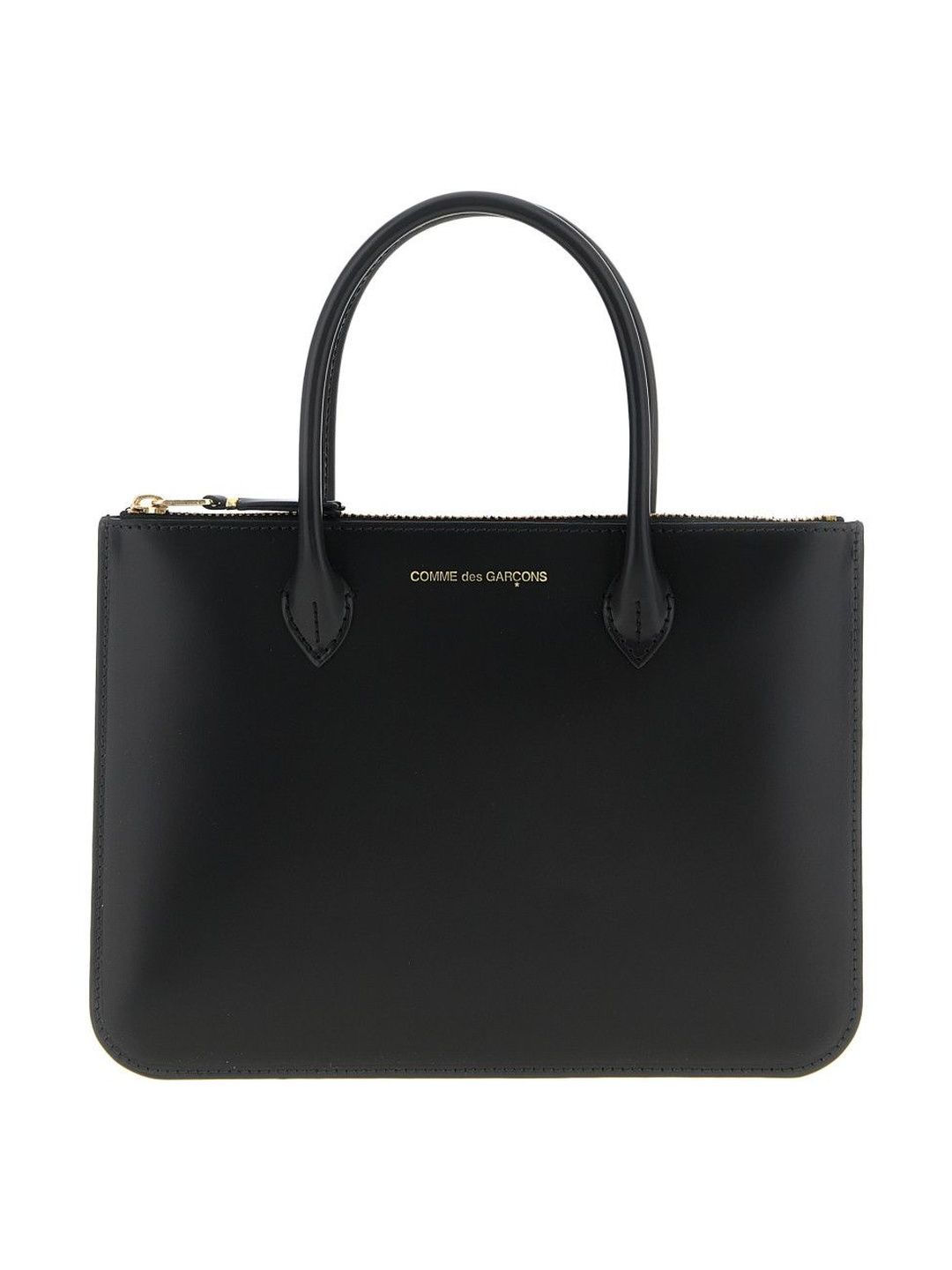 Comme Des Garcons Black Logo Handbag-picture-9