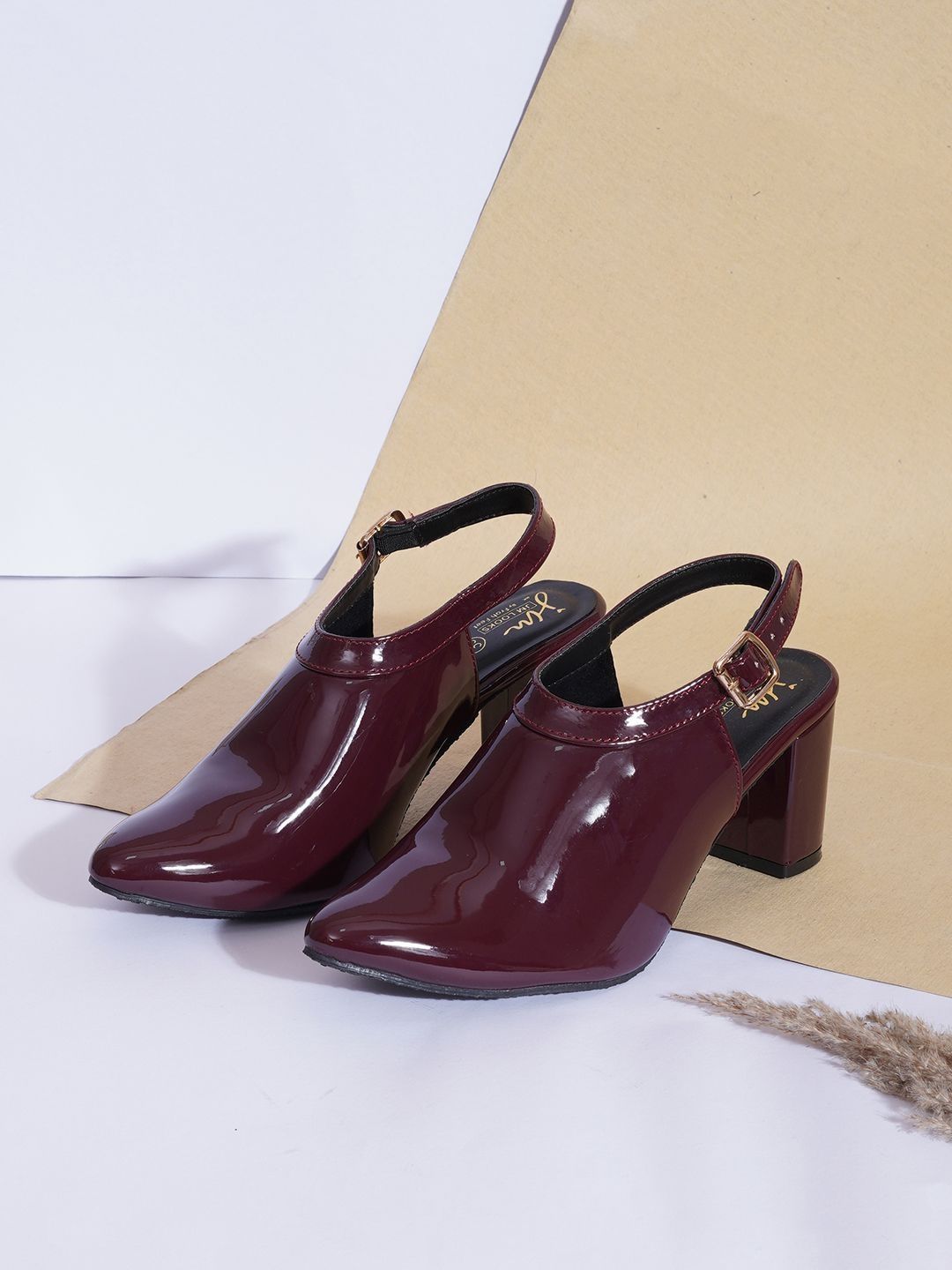 Froh Feet Embellished Block Sandals with Buckles-image-14
