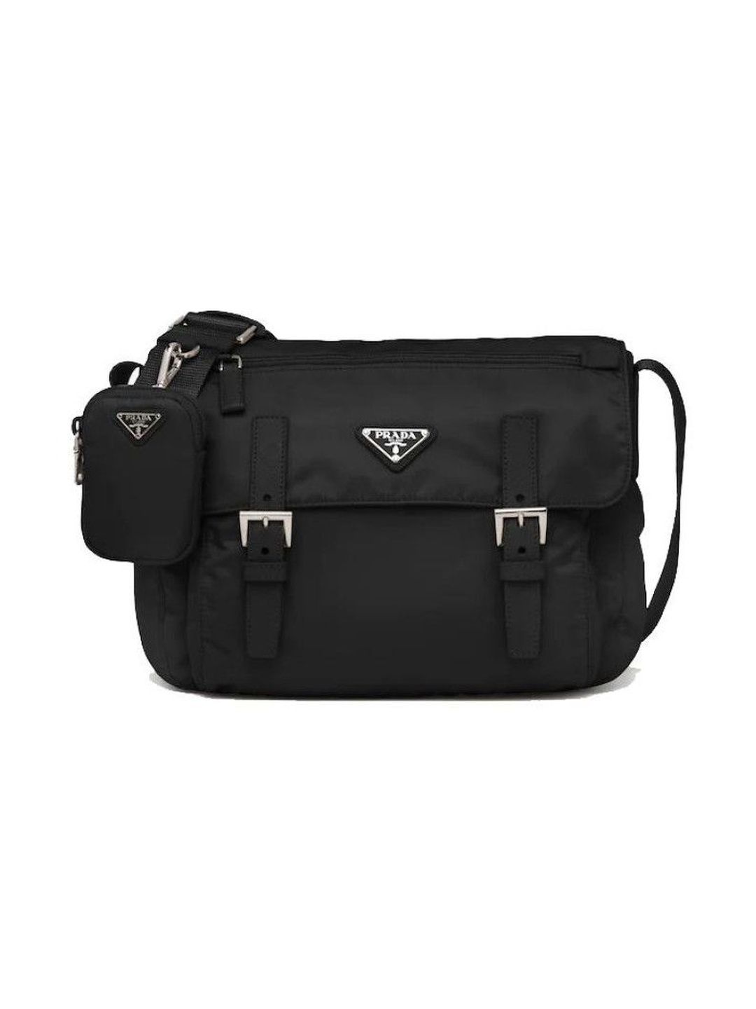 Prada Black Re-Nylon Messenger Bag-picture-30