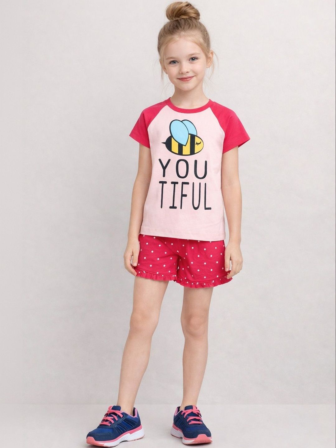YK Girls Printed Night suit-picture-44