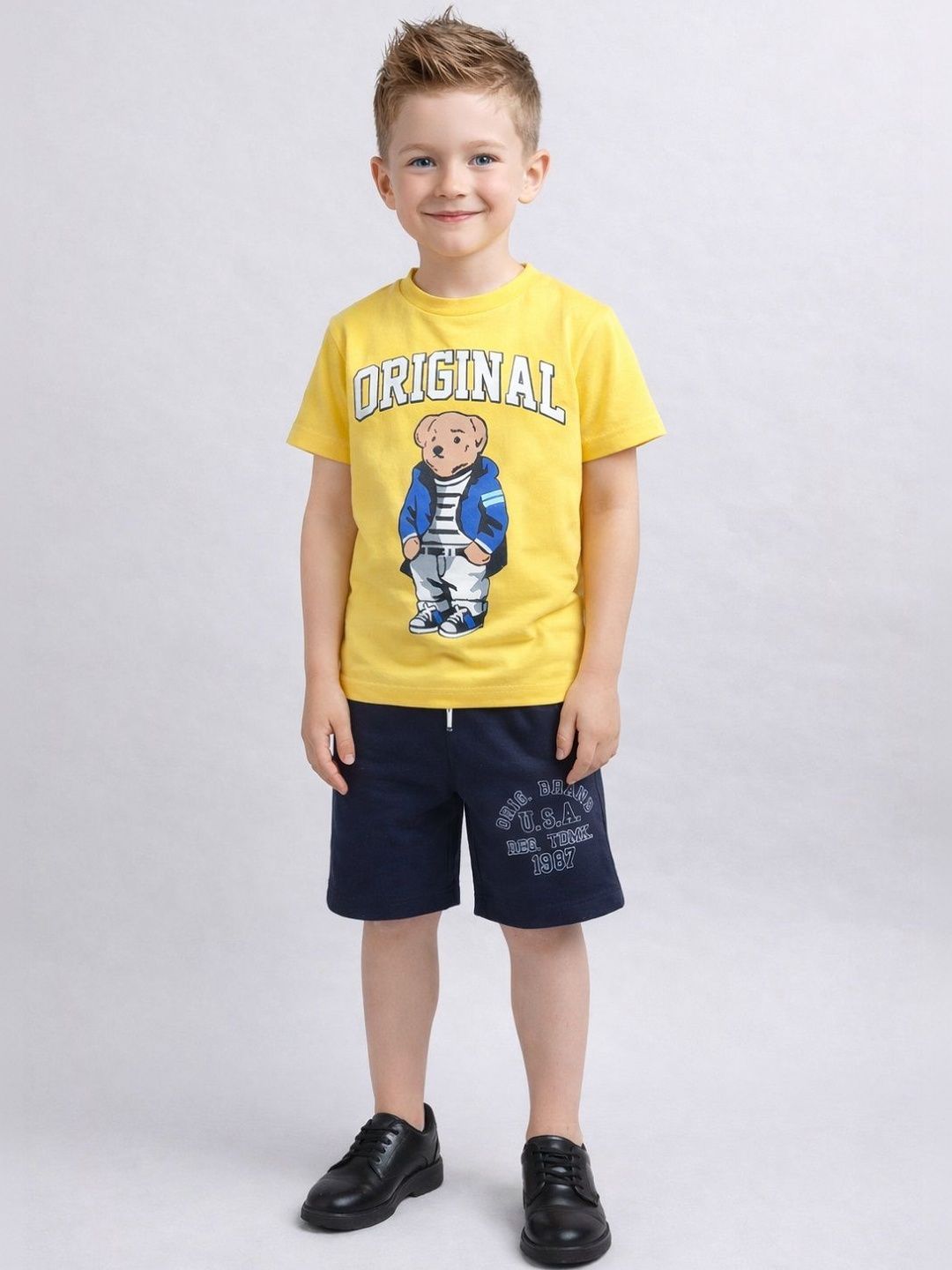 YK Boys Printed Night suit-picture-24