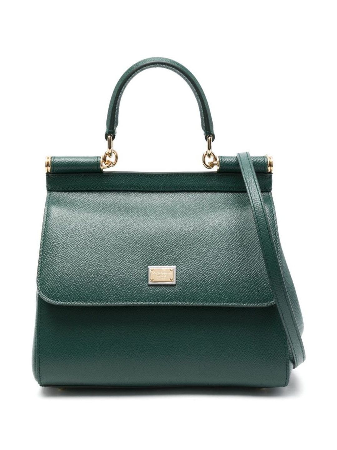 Dolce & Gabbana Green Sicily Medium Satchel-picture-20