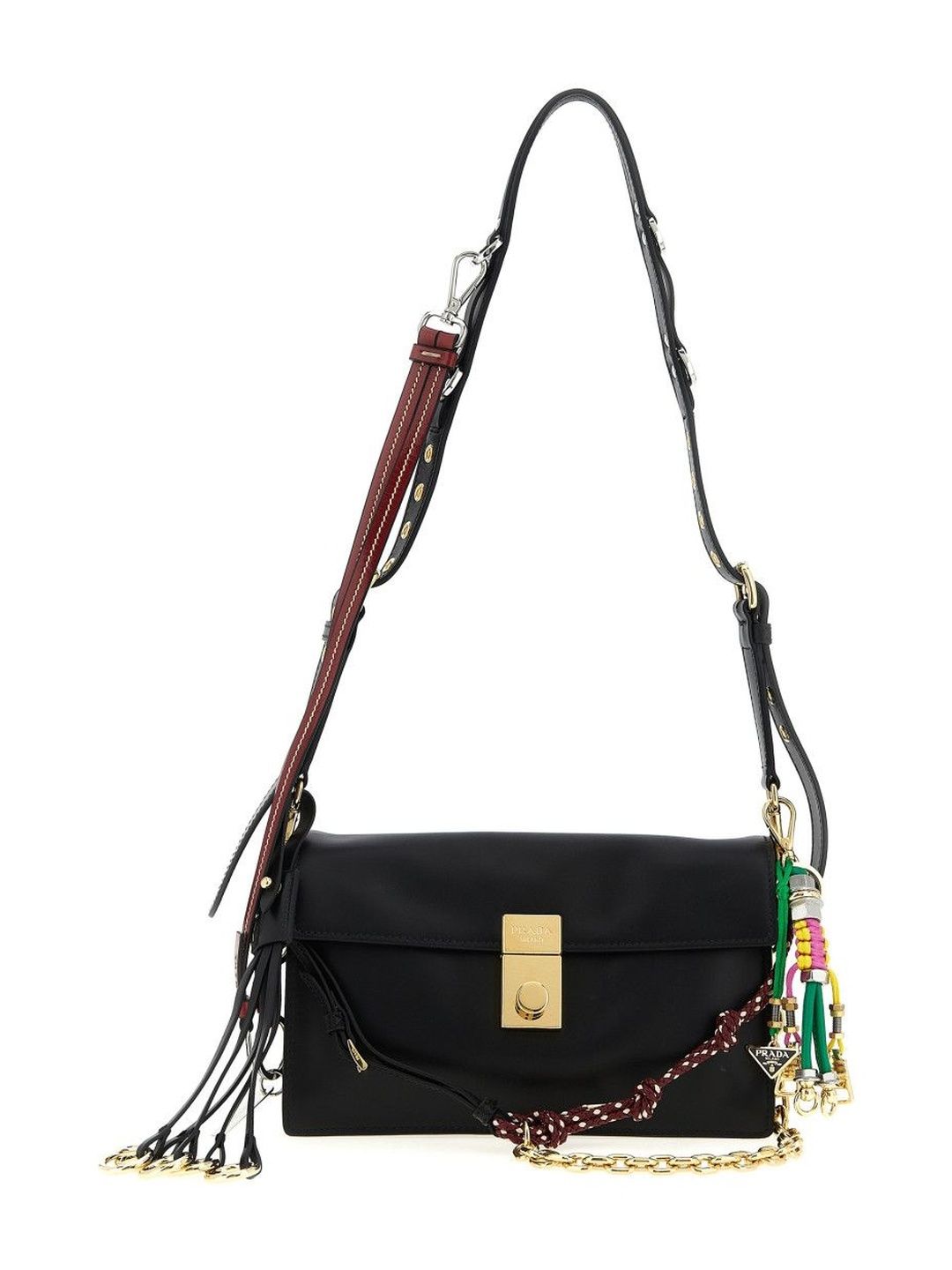 Prada Black Soft Sound Small Shoulder Bag-picture-28